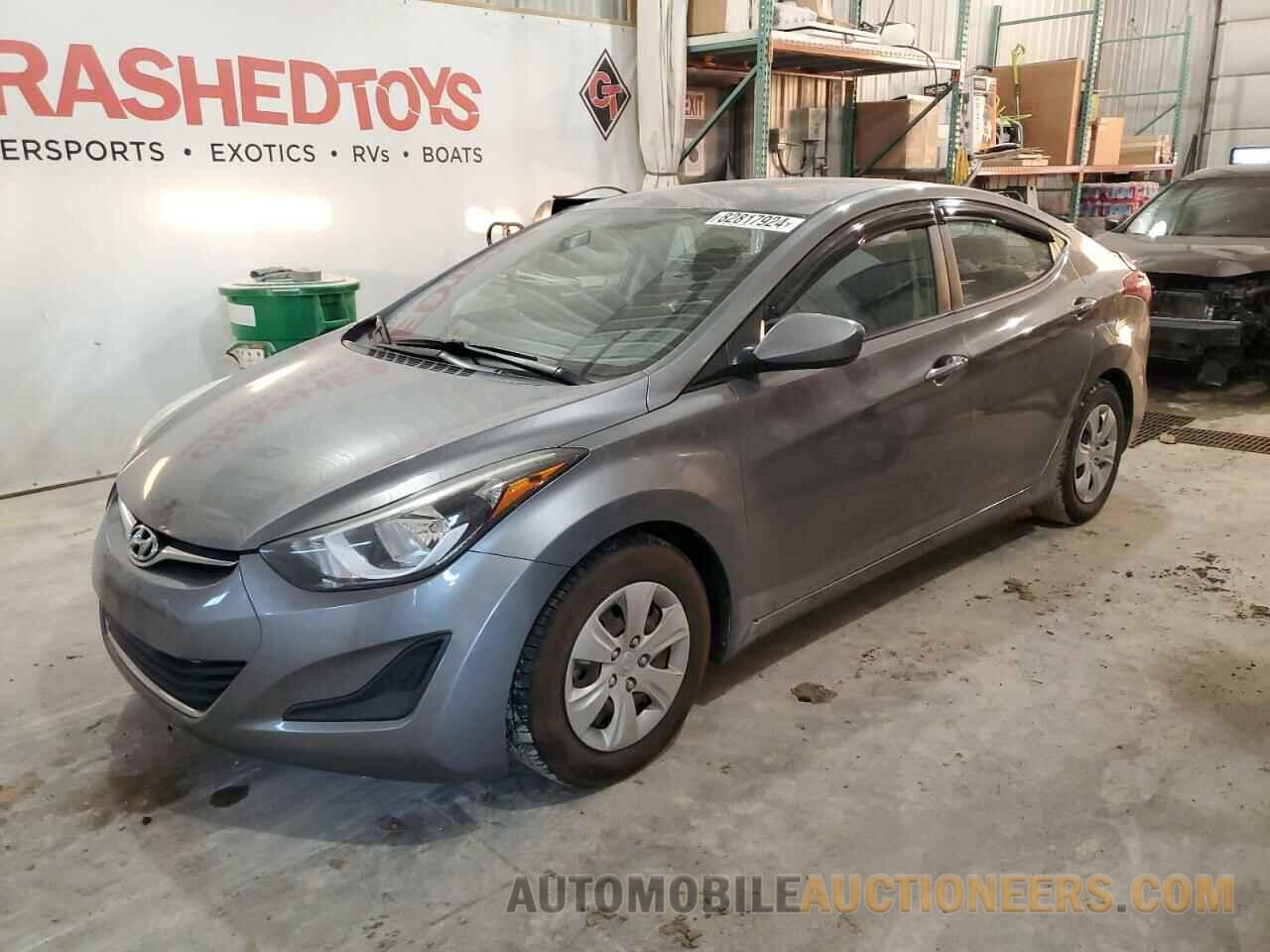 KMHDH4AEXGU650965 HYUNDAI ELANTRA 2016