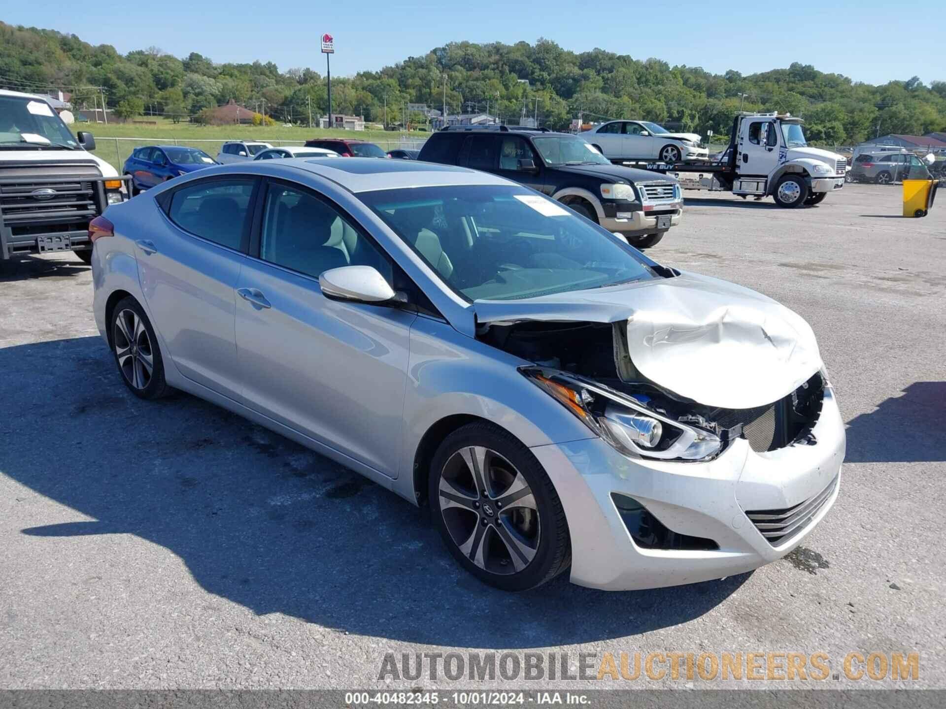 KMHDH4AH0FU358167 HYUNDAI ELANTRA 2015