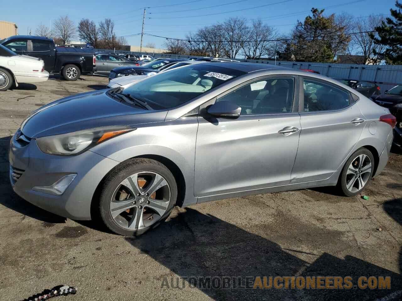 KMHDH4AH1EU136753 HYUNDAI ELANTRA 2014