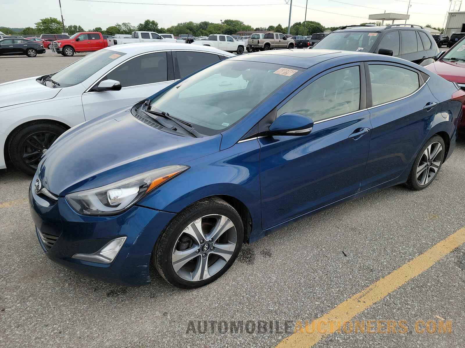 KMHDH4AH2FU238578 Hyundai Elantra 2015