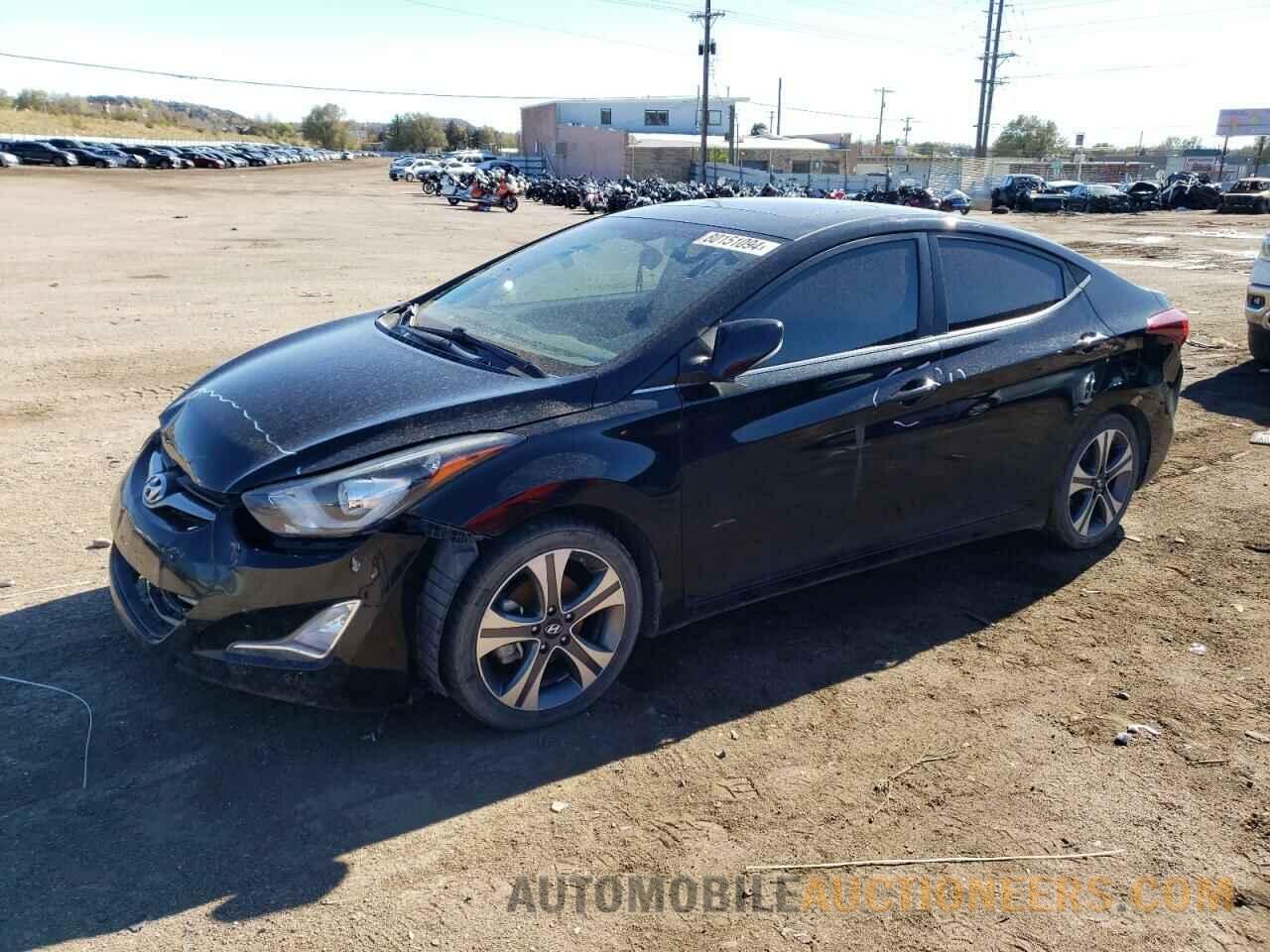 KMHDH4AH3EU075695 HYUNDAI ELANTRA 2014