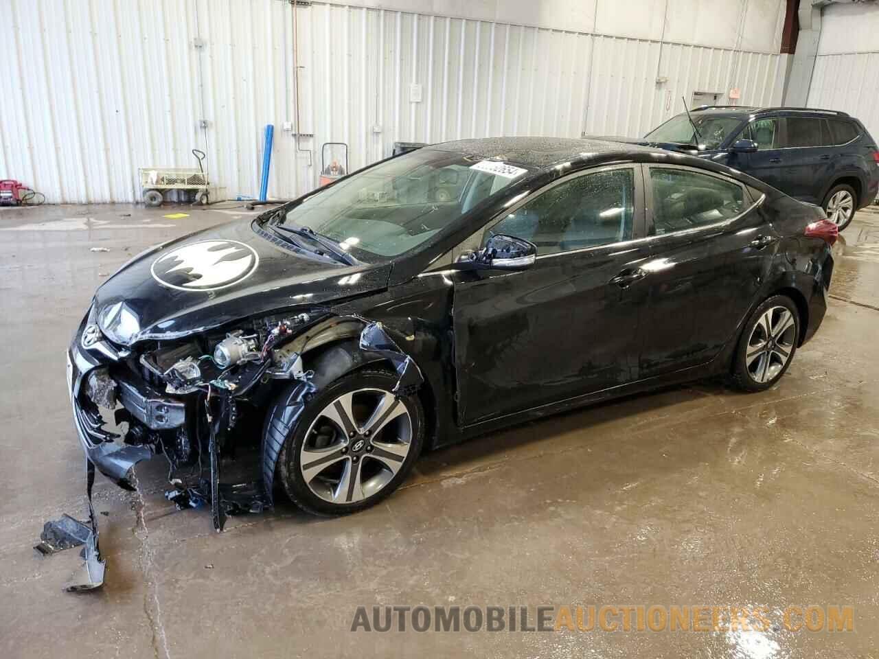 KMHDH4AH3EU168930 HYUNDAI ELANTRA 2014