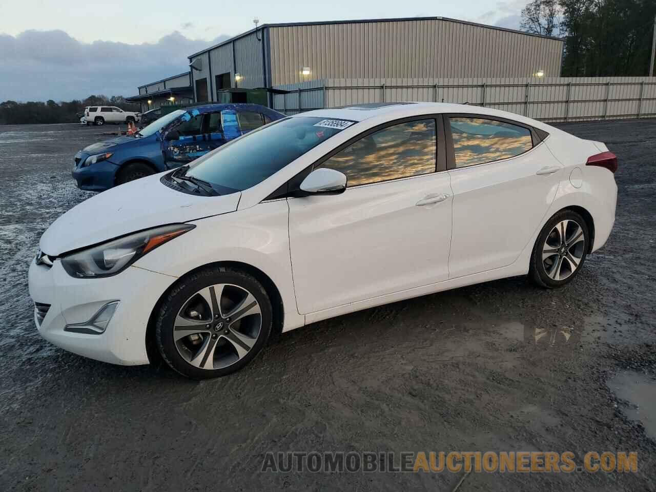 KMHDH4AH3FU363394 HYUNDAI ELANTRA 2015