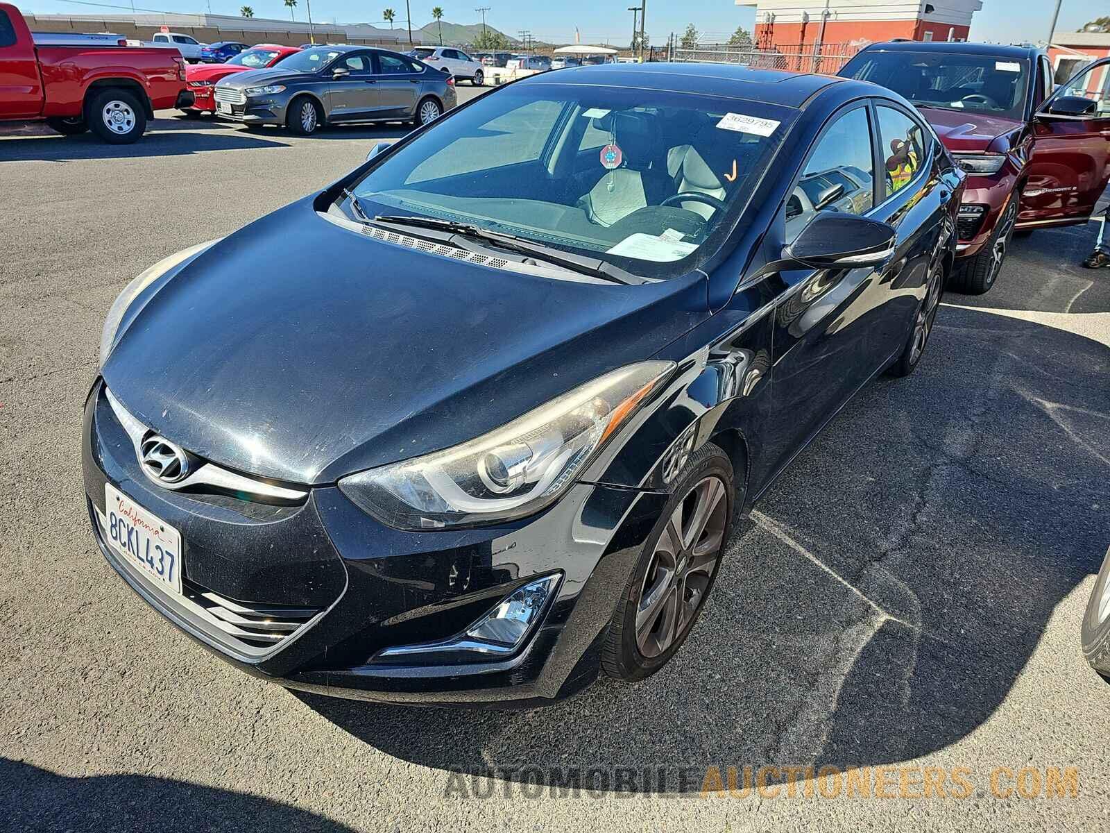 KMHDH4AH3FU374752 Hyundai Elantra 2015