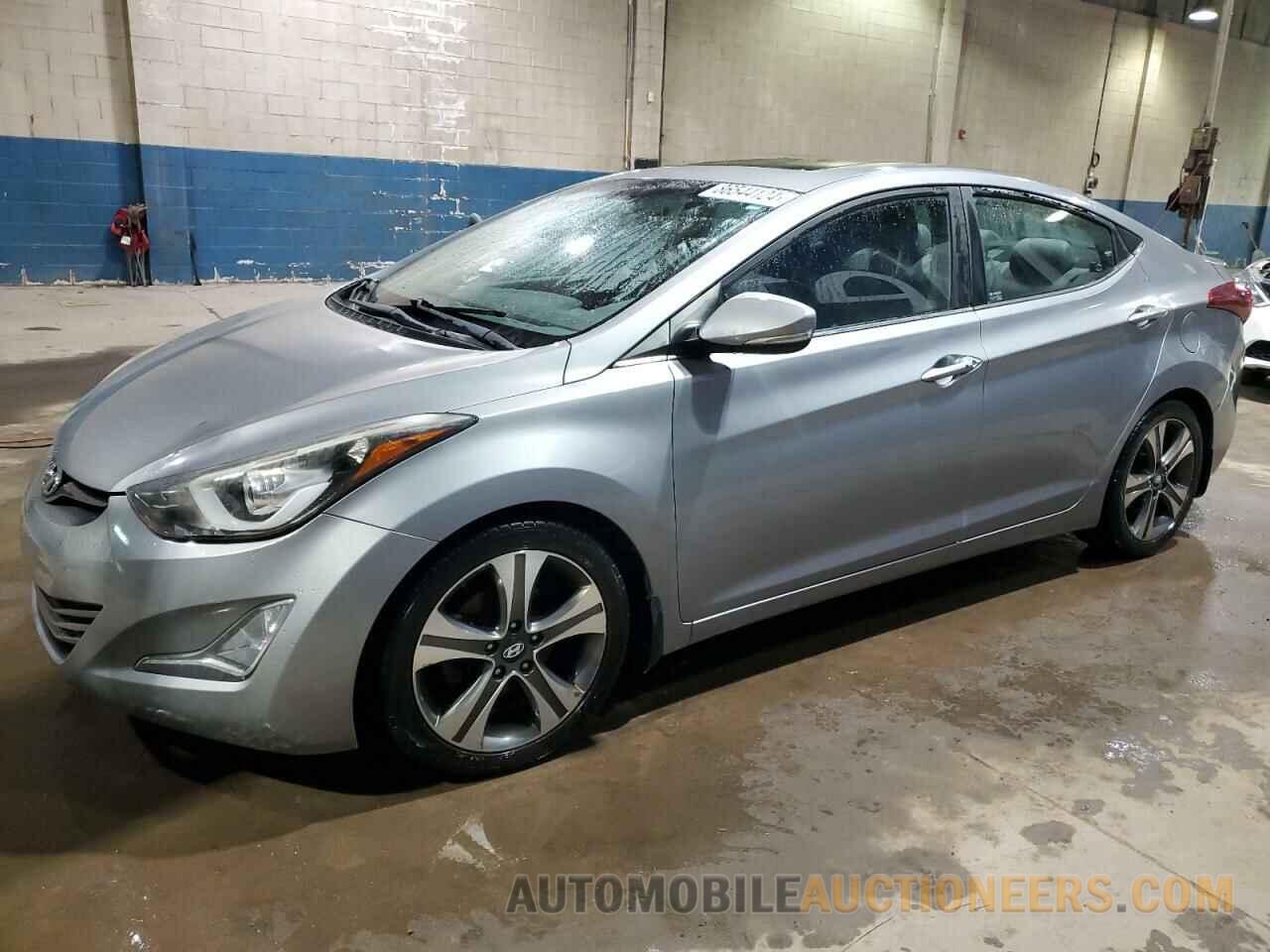 KMHDH4AH4FU238565 HYUNDAI ELANTRA 2015