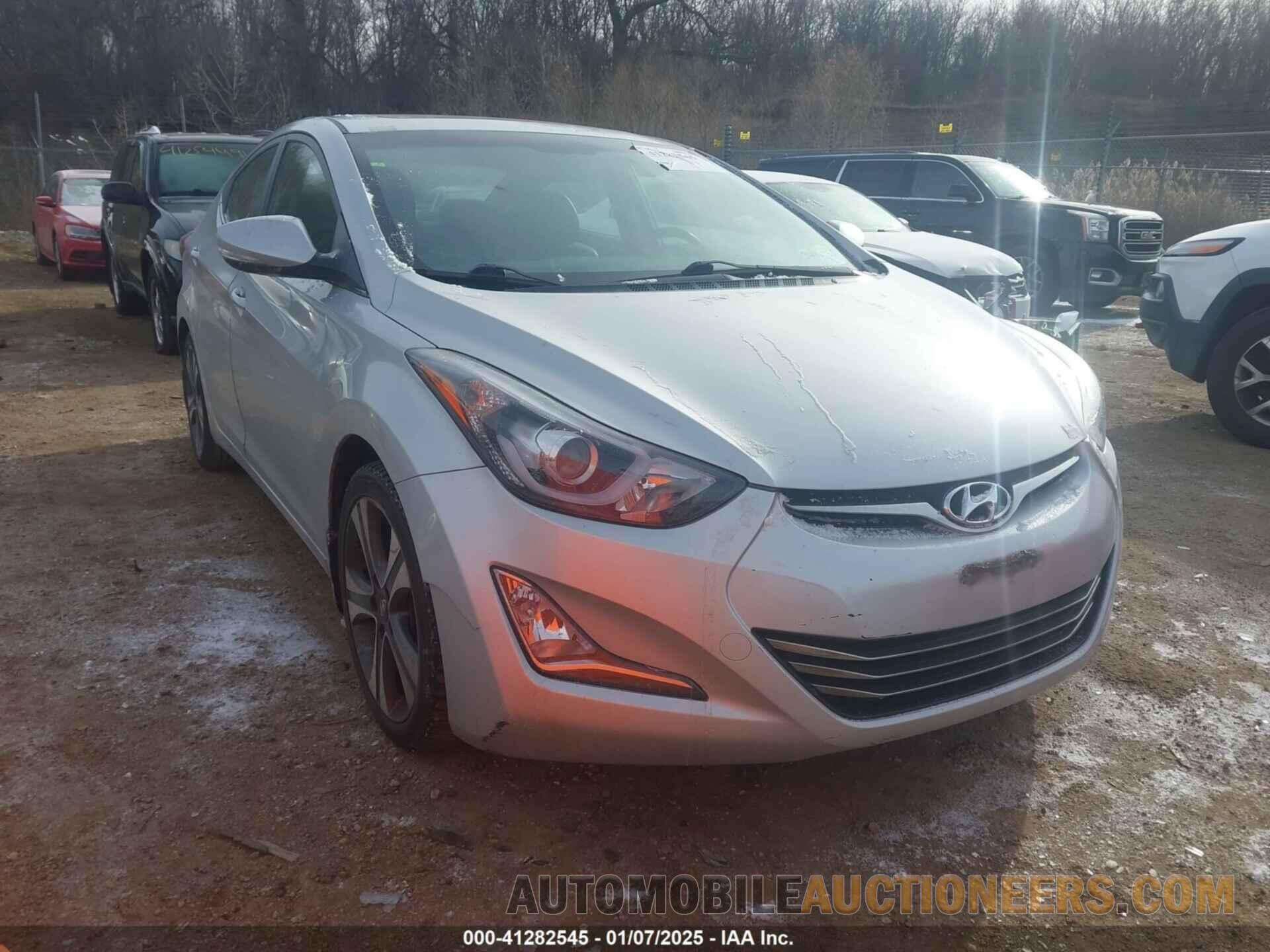 KMHDH4AH4FU342635 HYUNDAI ELANTRA 2015