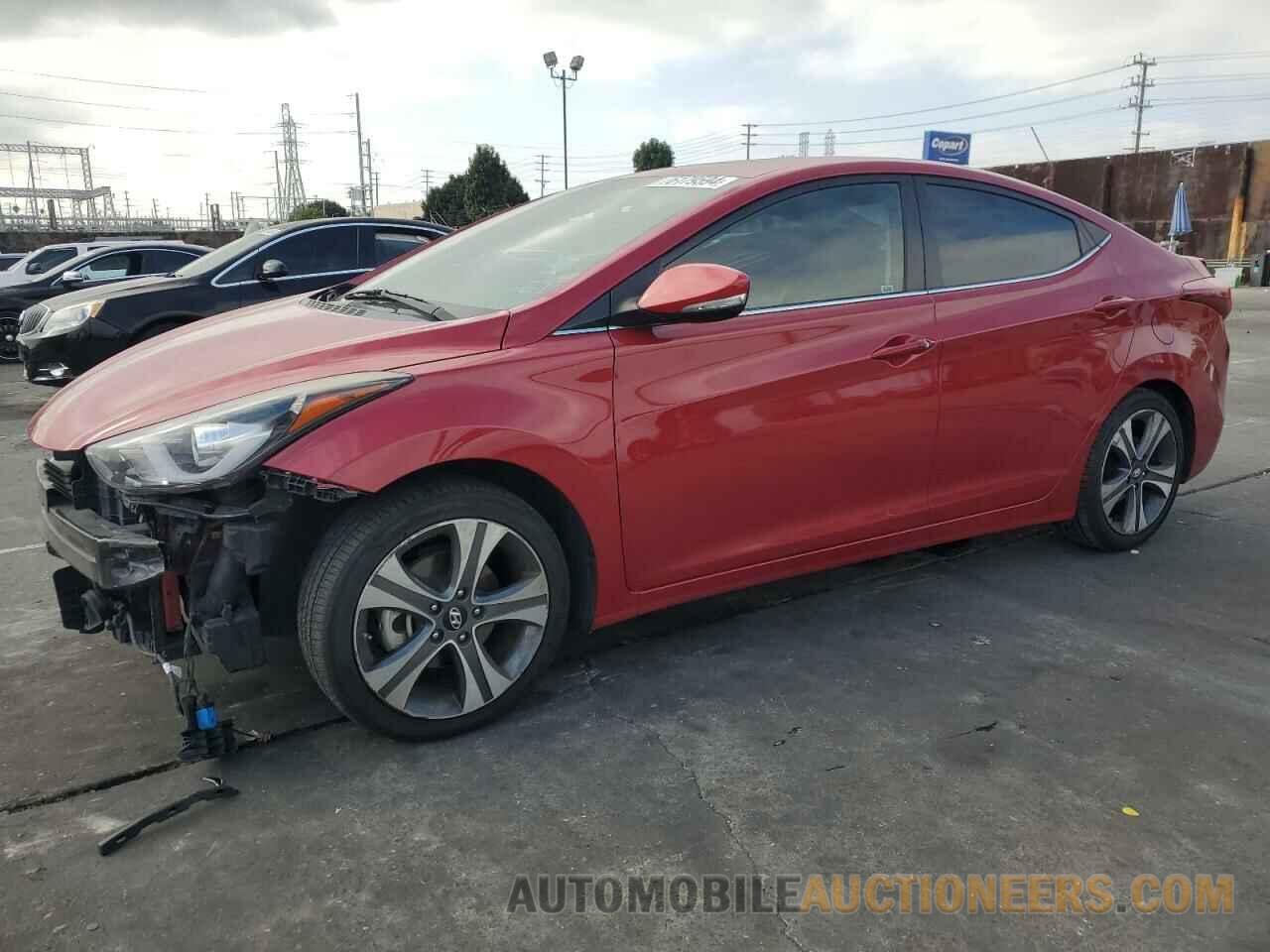 KMHDH4AH5EU189763 HYUNDAI ELANTRA 2014