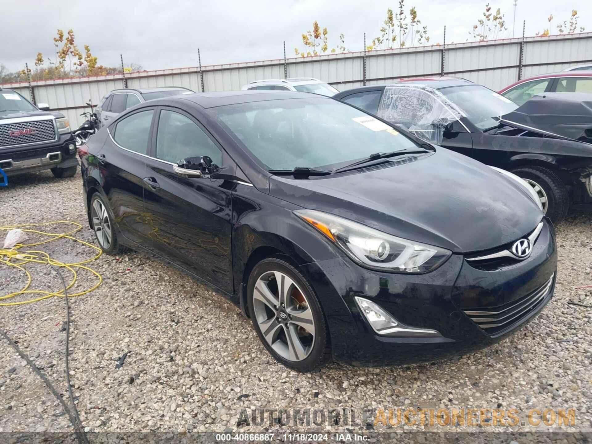 KMHDH4AH5FU453887 HYUNDAI ELANTRA 2015