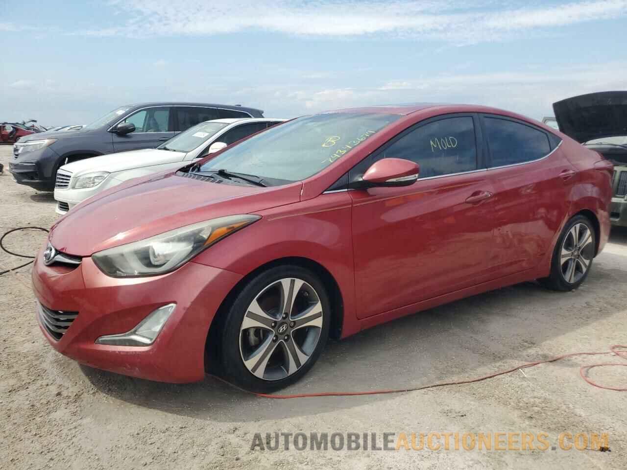 KMHDH4AH6EU050760 HYUNDAI ELANTRA 2014