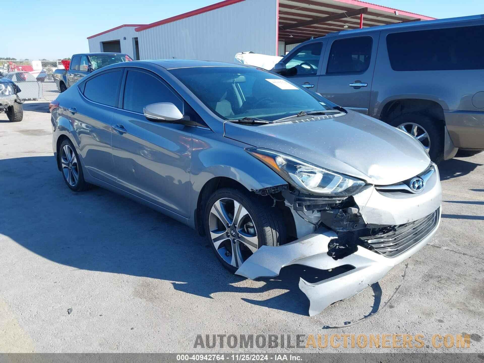 KMHDH4AH7EU171684 HYUNDAI ELANTRA 2014