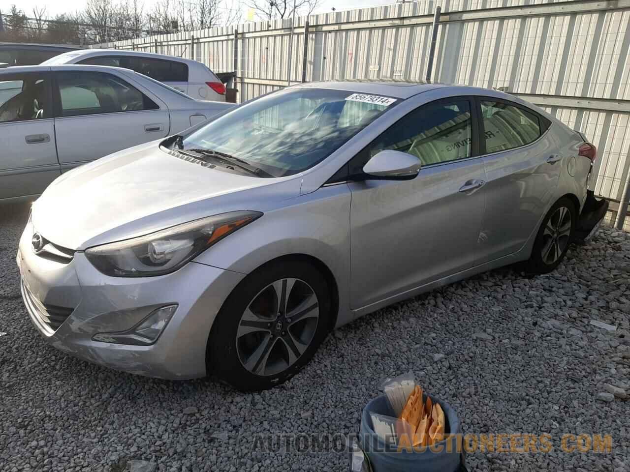 KMHDH4AH7FU300038 HYUNDAI ELANTRA 2015