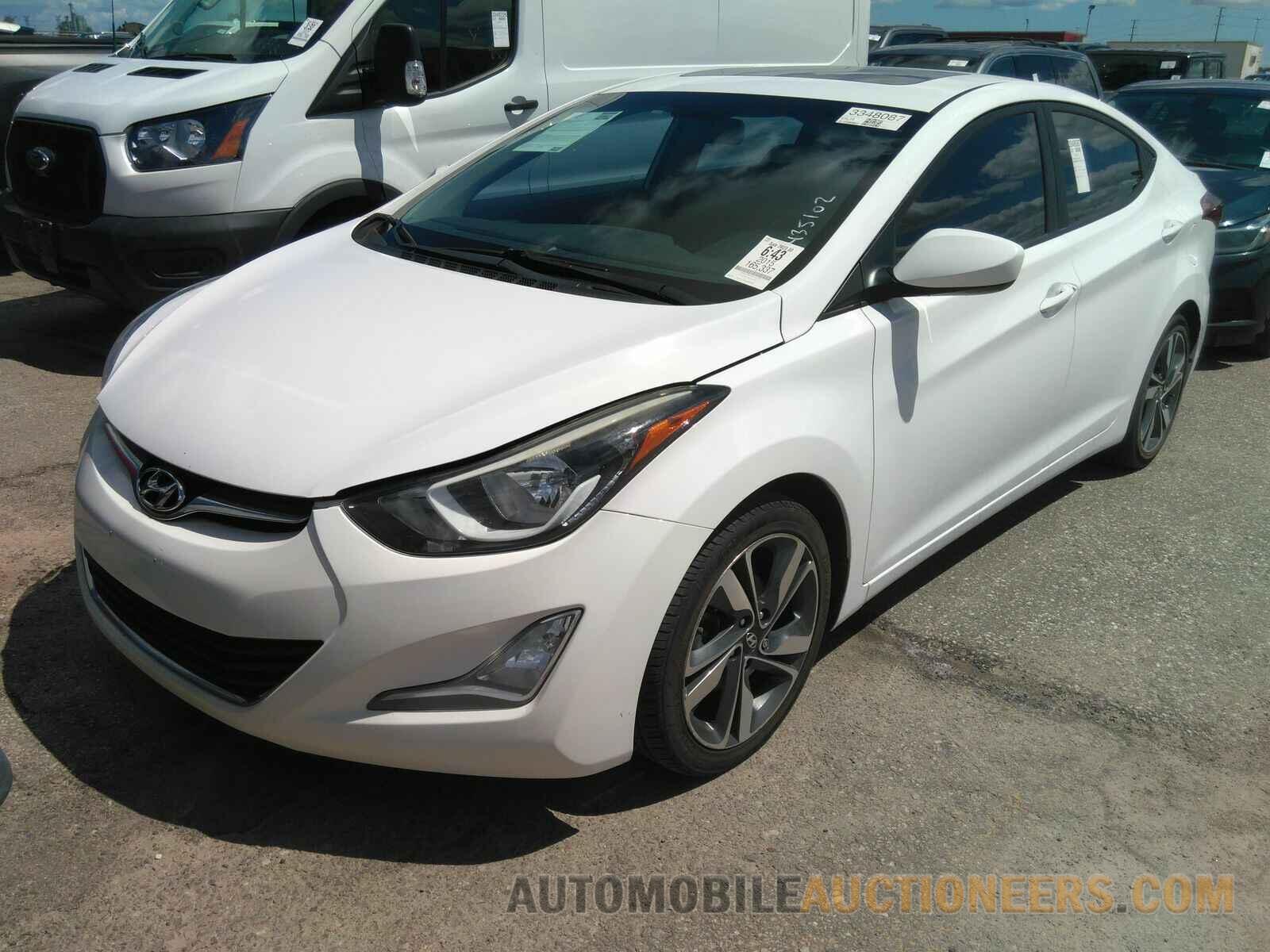 KMHDH4AH7FU403718 Hyundai Elantra 2015