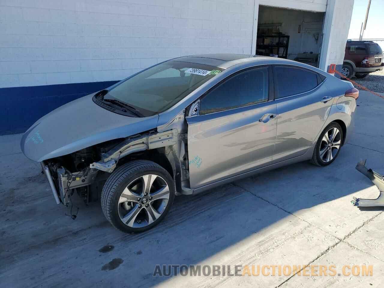 KMHDH4AH9EU123216 HYUNDAI ELANTRA 2014