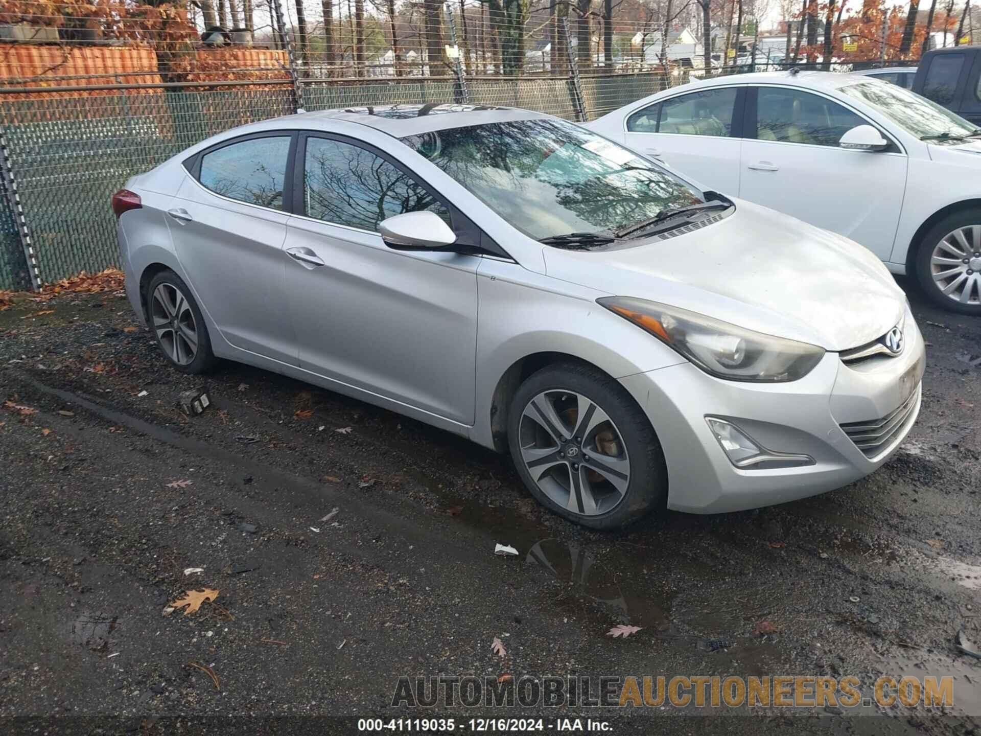 KMHDH4AH9EU161464 HYUNDAI ELANTRA 2014