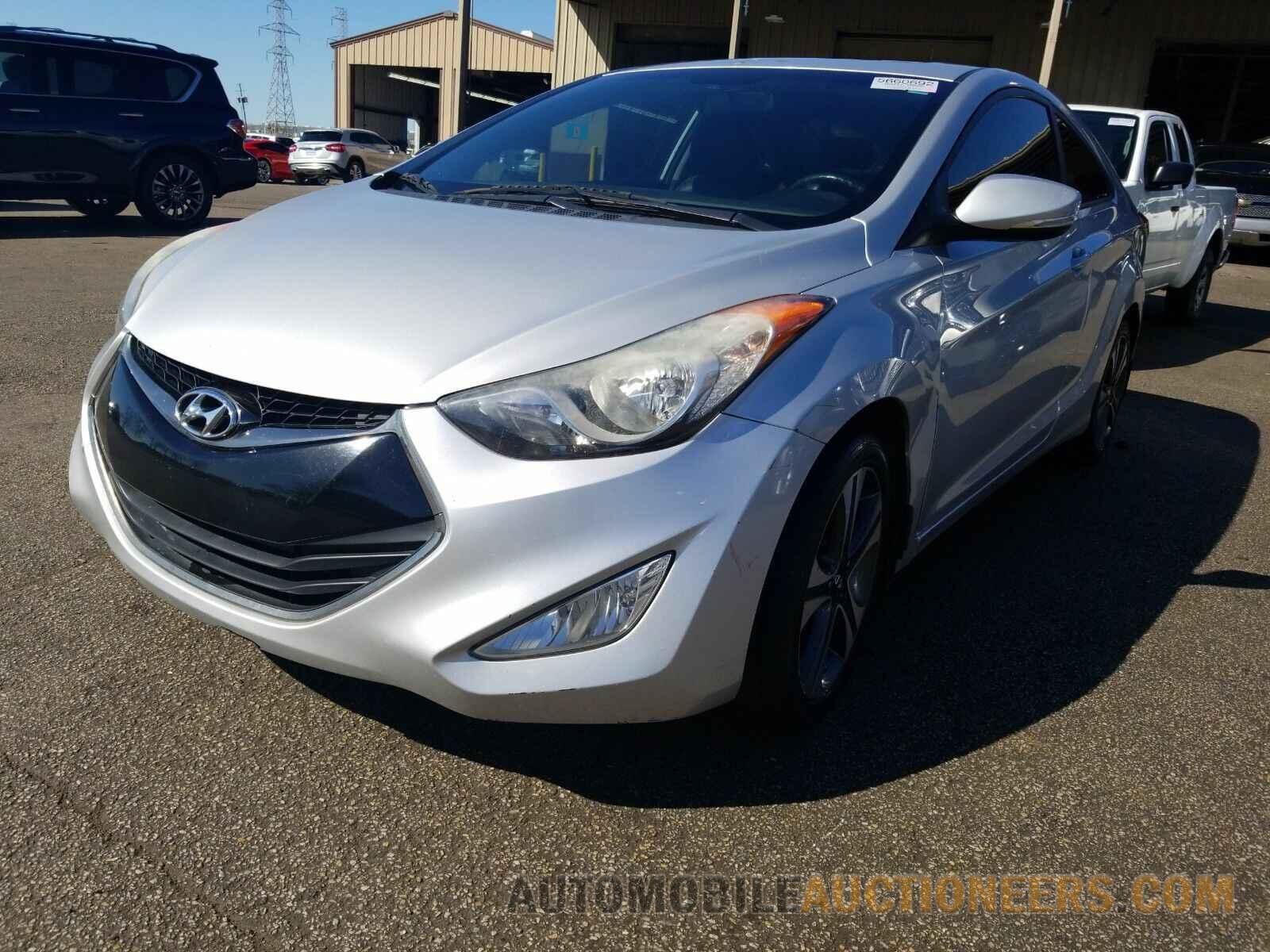 KMHDH6AE1DU016421 Hyundai Elantra Coupe 2013