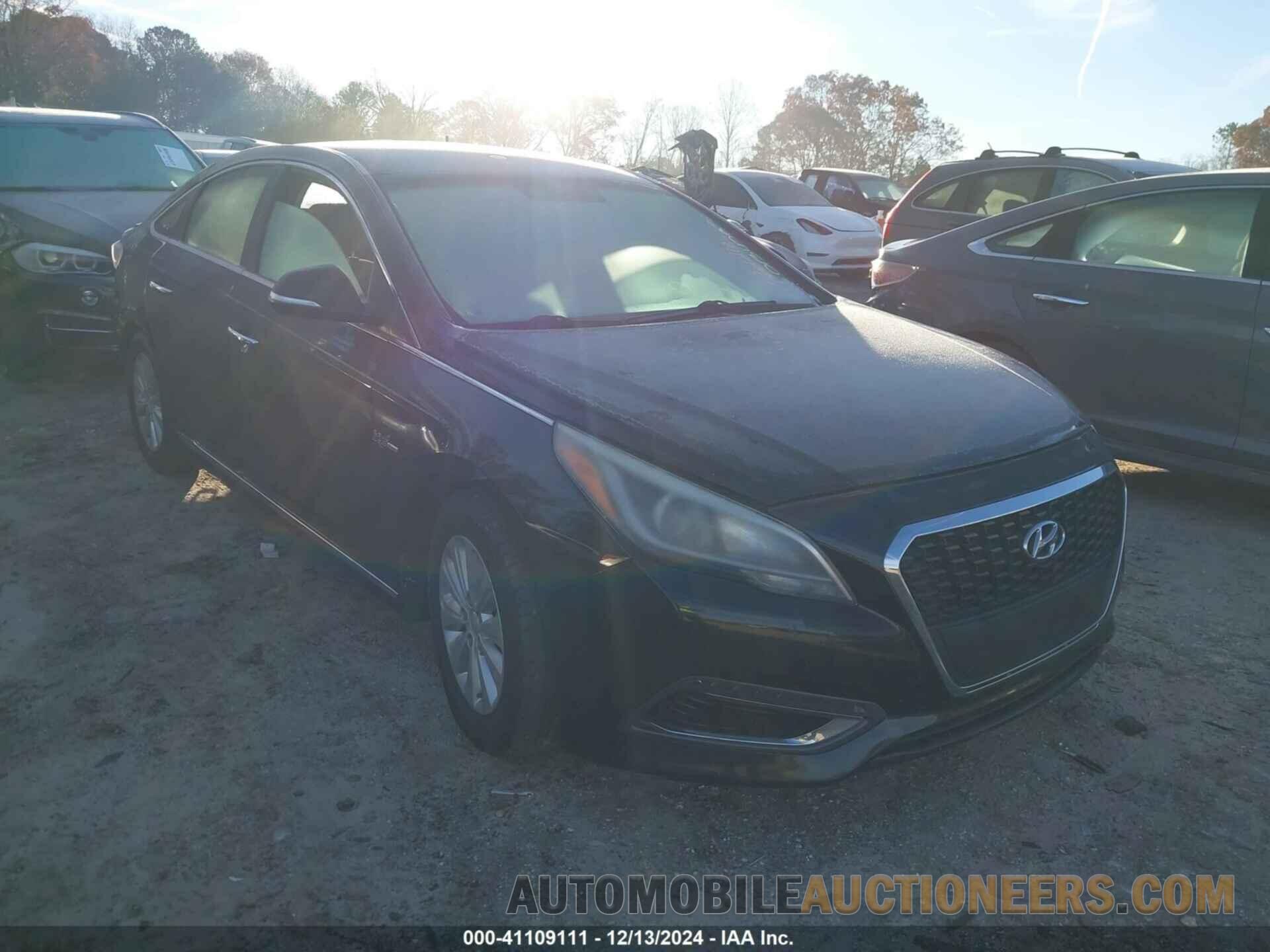 KMHE24L11GA013478 HYUNDAI SONATA HYBRID 2016