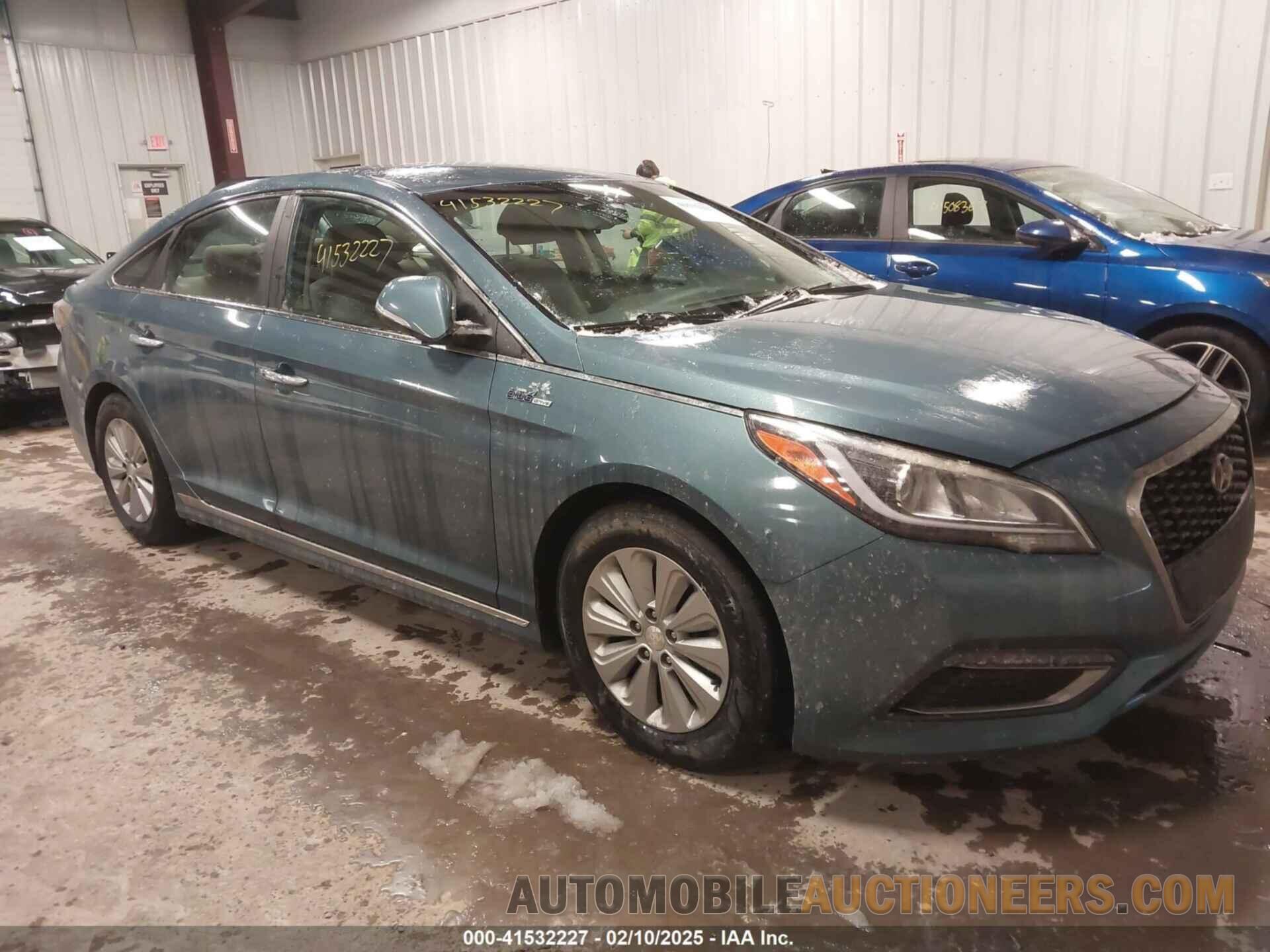 KMHE24L12GA015580 HYUNDAI SONATA HYBRID 2016