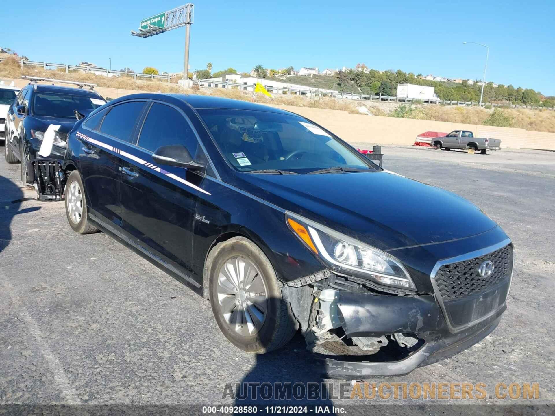 KMHE24L19GA012630 HYUNDAI SONATA HYBRID 2016