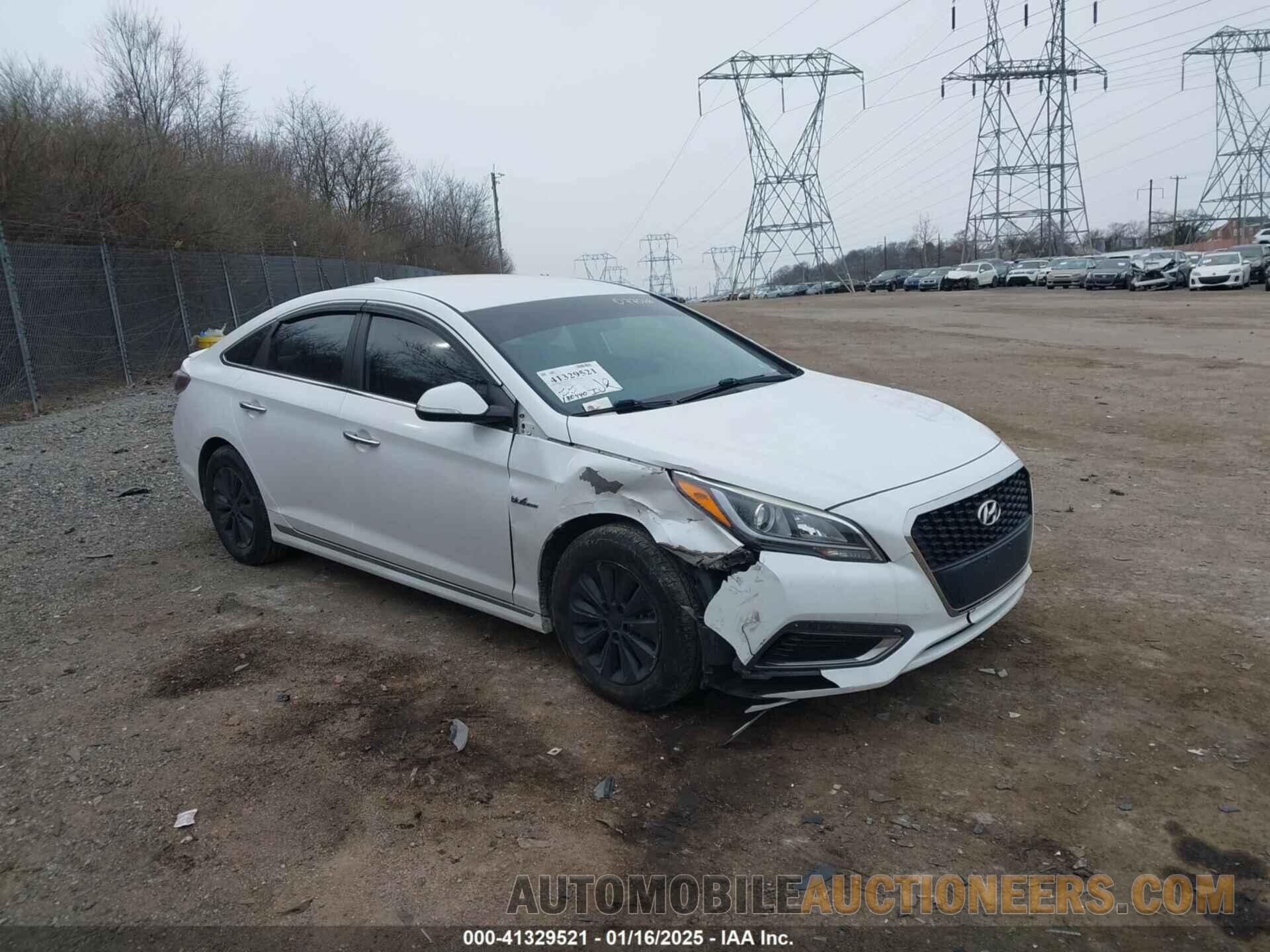 KMHE24L30HA077028 HYUNDAI SONATA HYBRID 2017