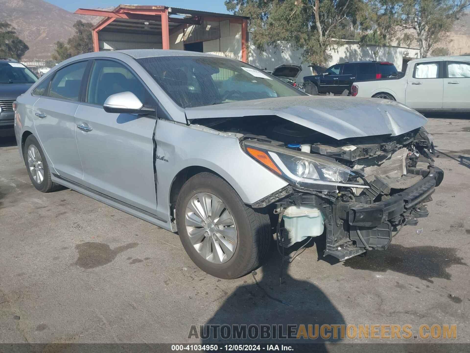 KMHE24L36HA068902 HYUNDAI SONATA HYBRID 2017