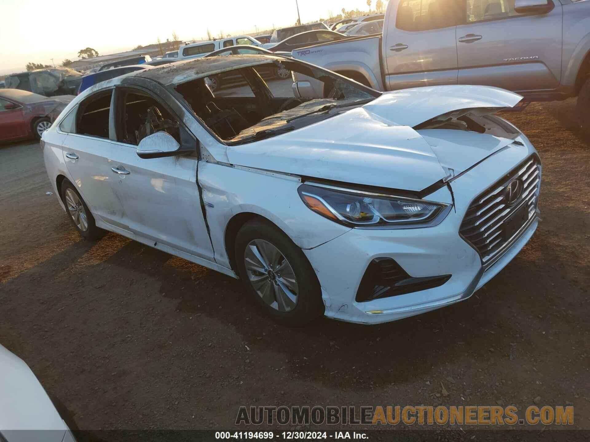 KMHE24L37JA083849 HYUNDAI SONATA HYBRID 2018