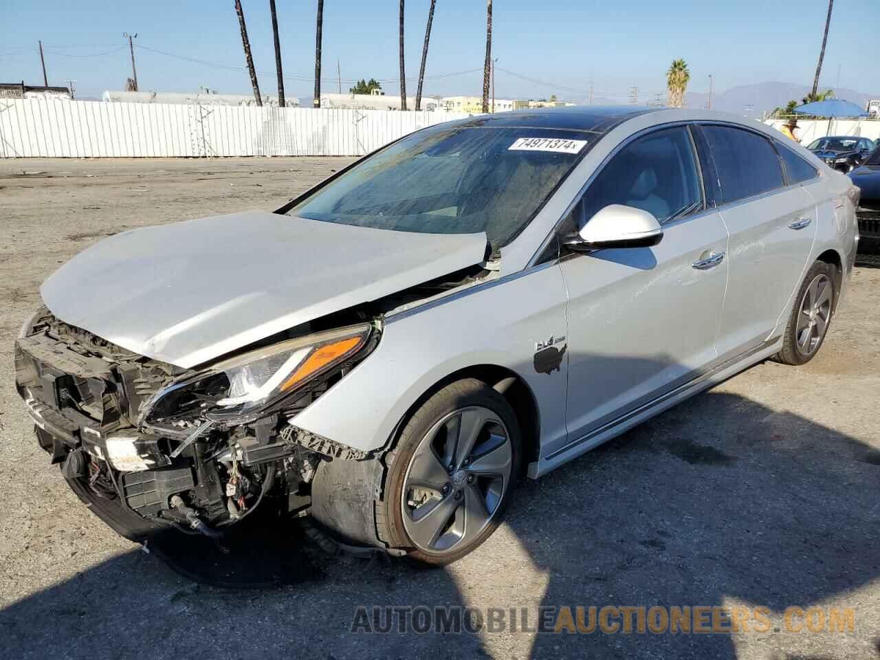 KMHE34L10GA025585 HYUNDAI SONATA 2016