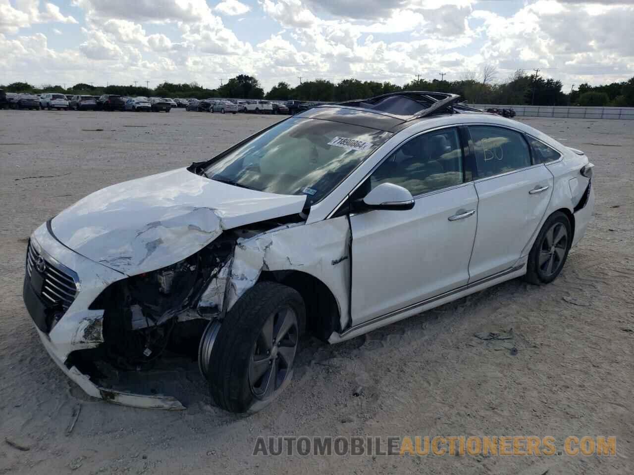 KMHE34L11GA010058 HYUNDAI SONATA 2016