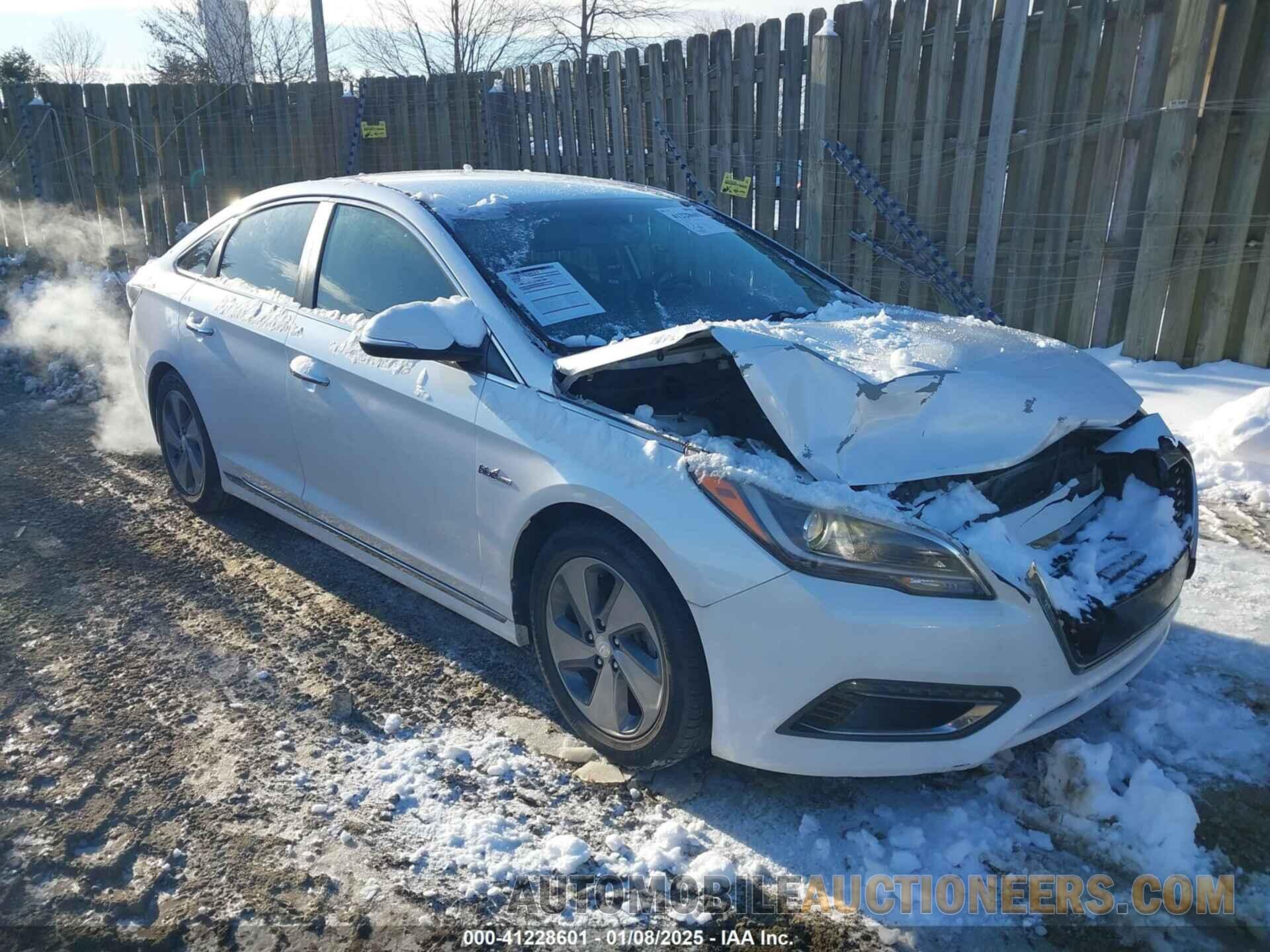 KMHE34L1XGA017381 HYUNDAI SONATA HYBRID 2016