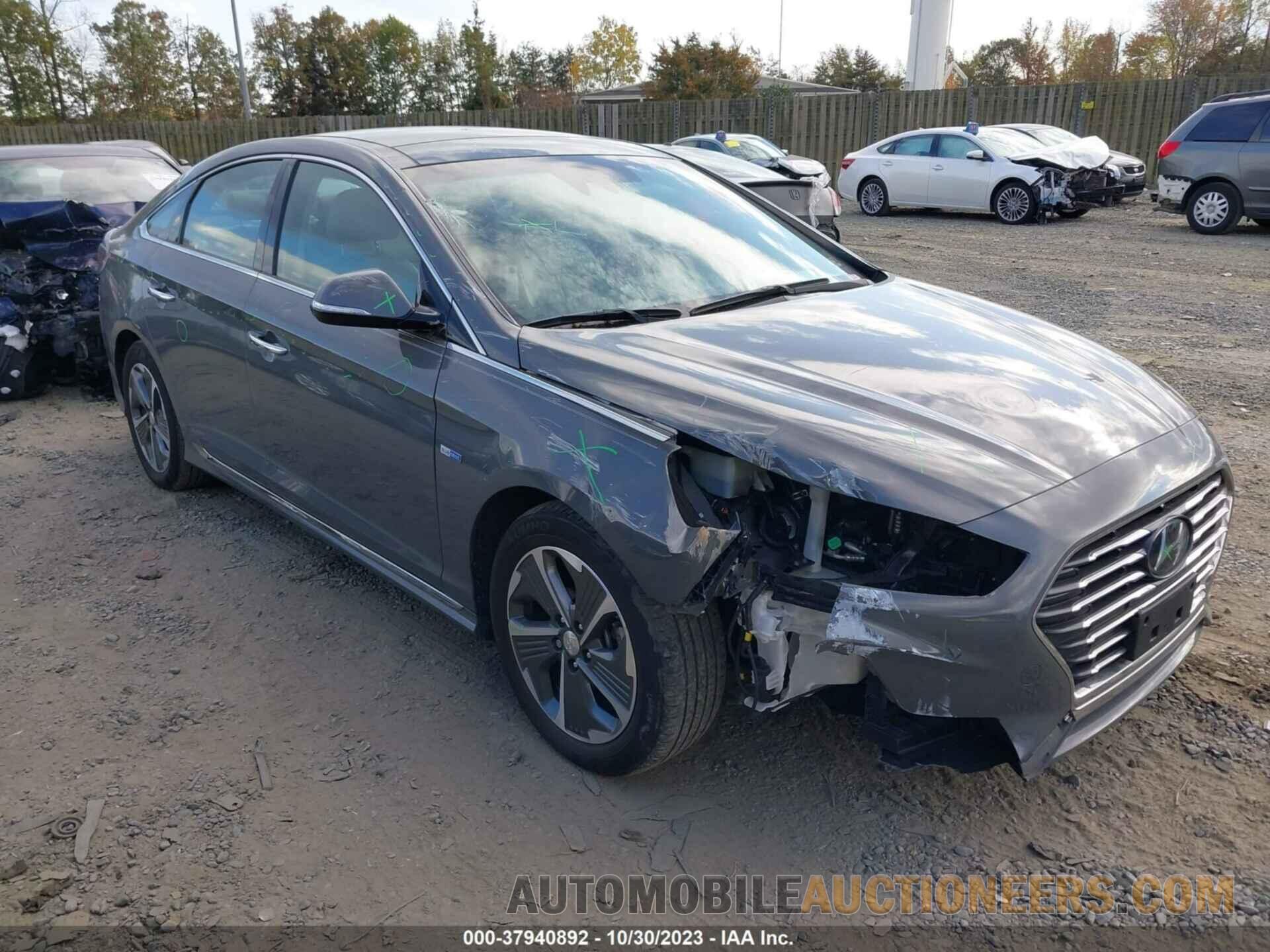 KMHE34L37KA093585 HYUNDAI SONATA HYBRID 2019