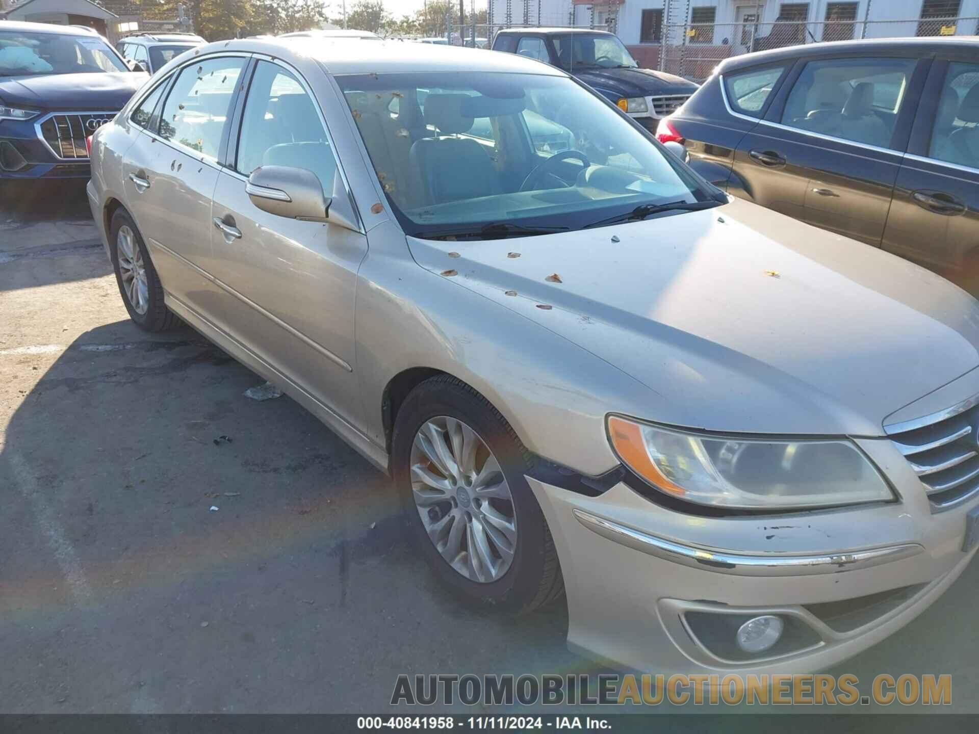 KMHFC4DF1BA526198 HYUNDAI AZERA 2011