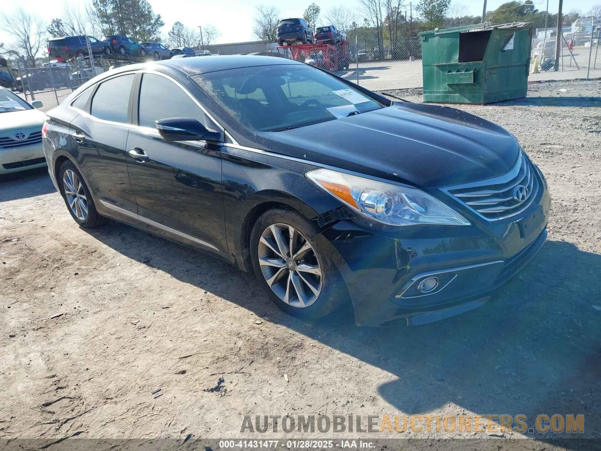 KMHFG4JG5GA505511 HYUNDAI AZERA 2016