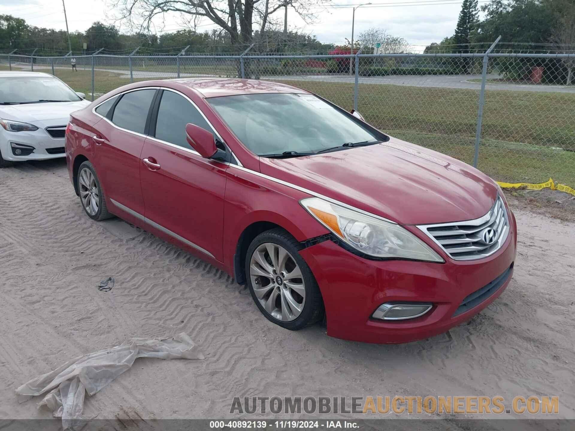 KMHFG4JG6DA218996 HYUNDAI AZERA 2013