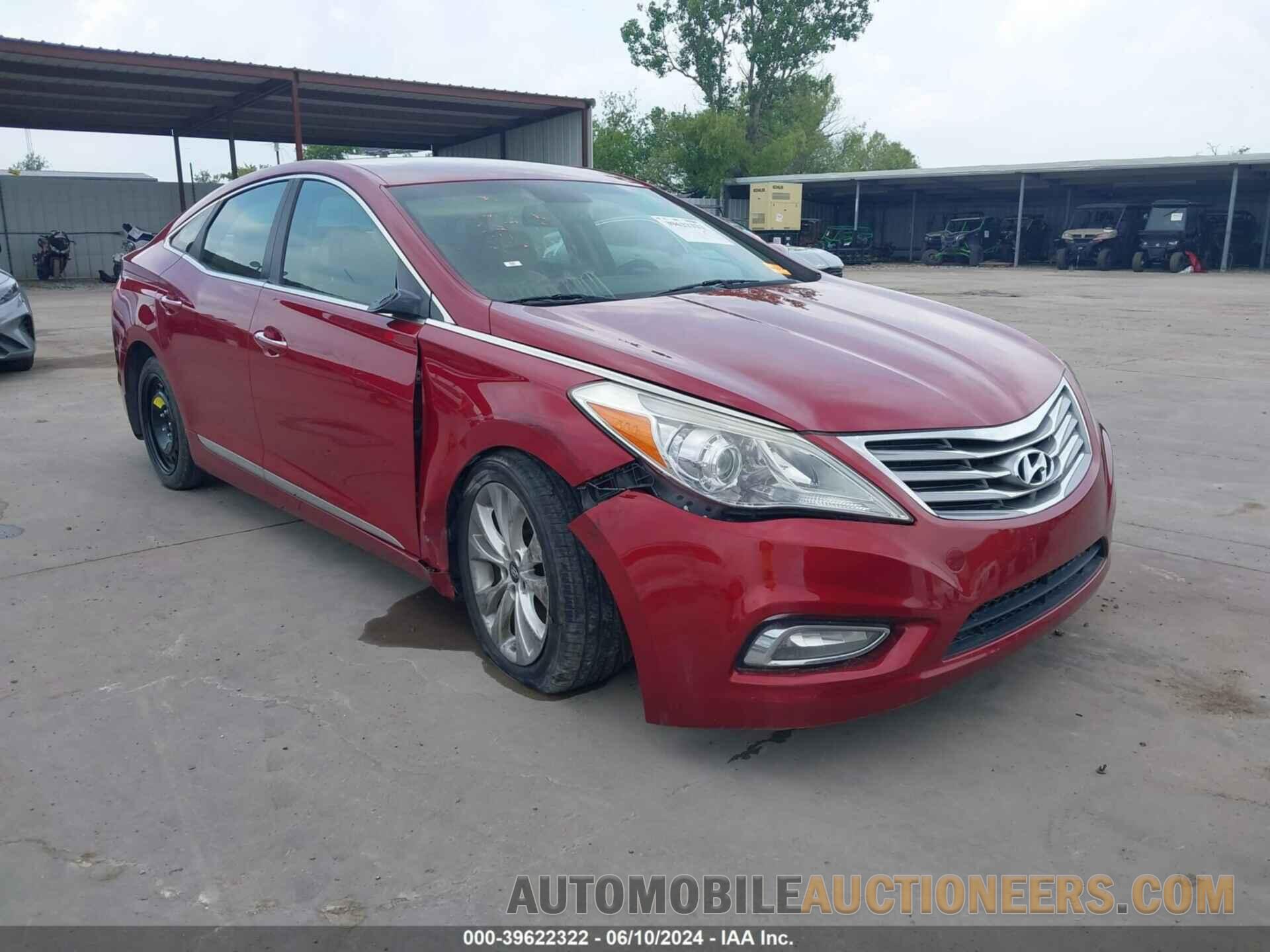 KMHFG4JG7CA167698 HYUNDAI AZERA 2012