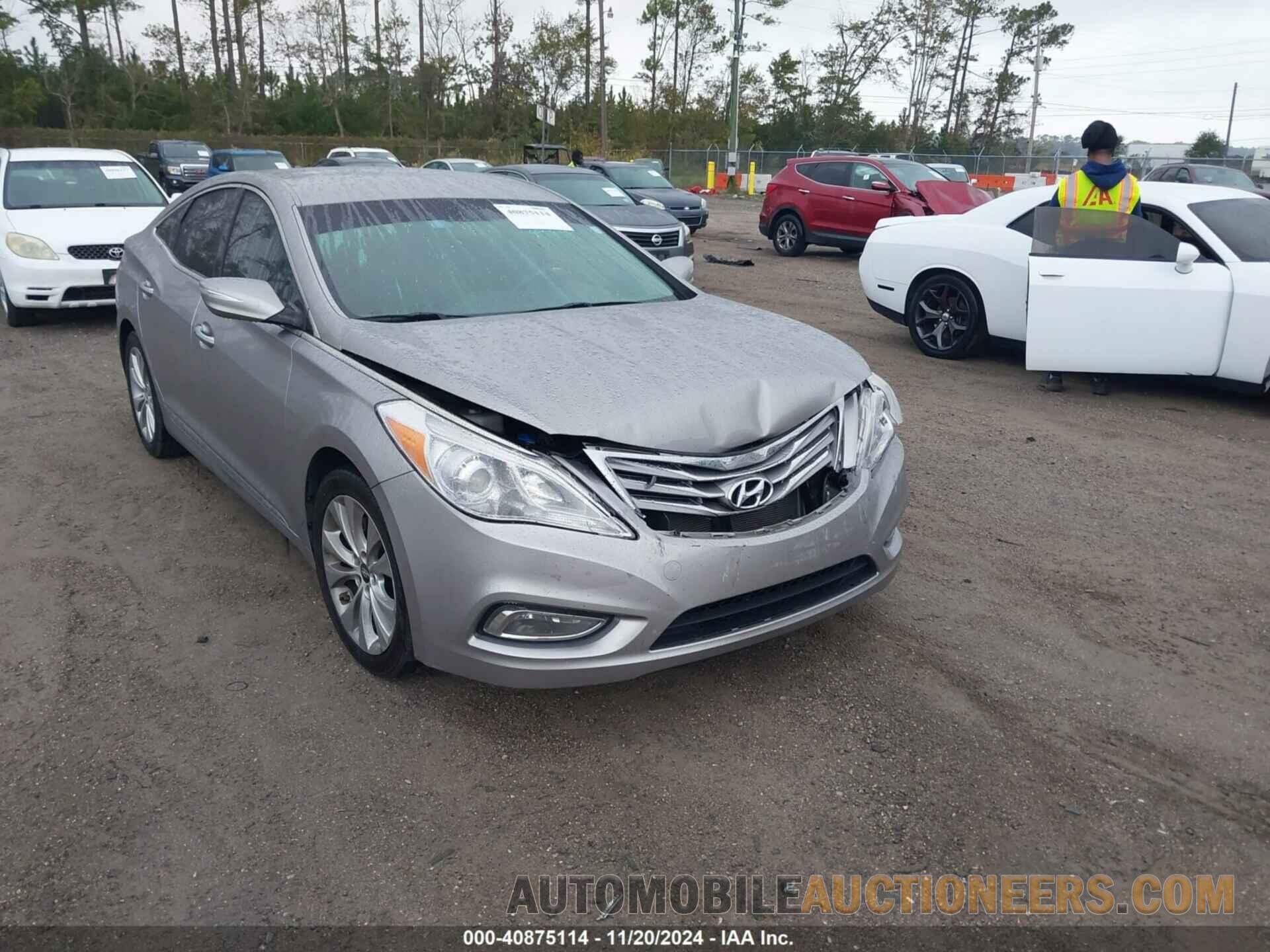 KMHFG4JG8CA121233 HYUNDAI AZERA 2012