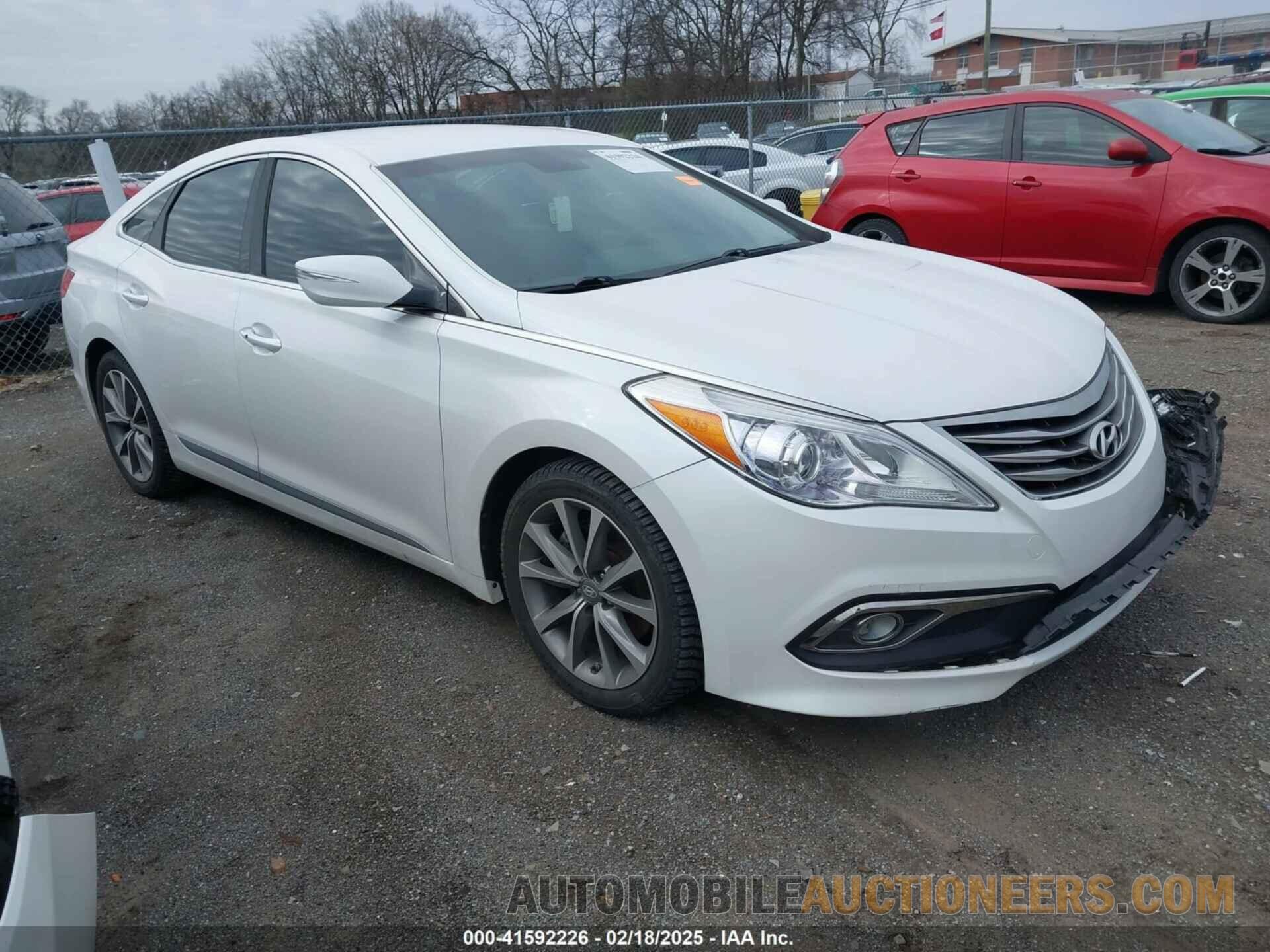 KMHFG4JGXGA504158 HYUNDAI AZERA 2016