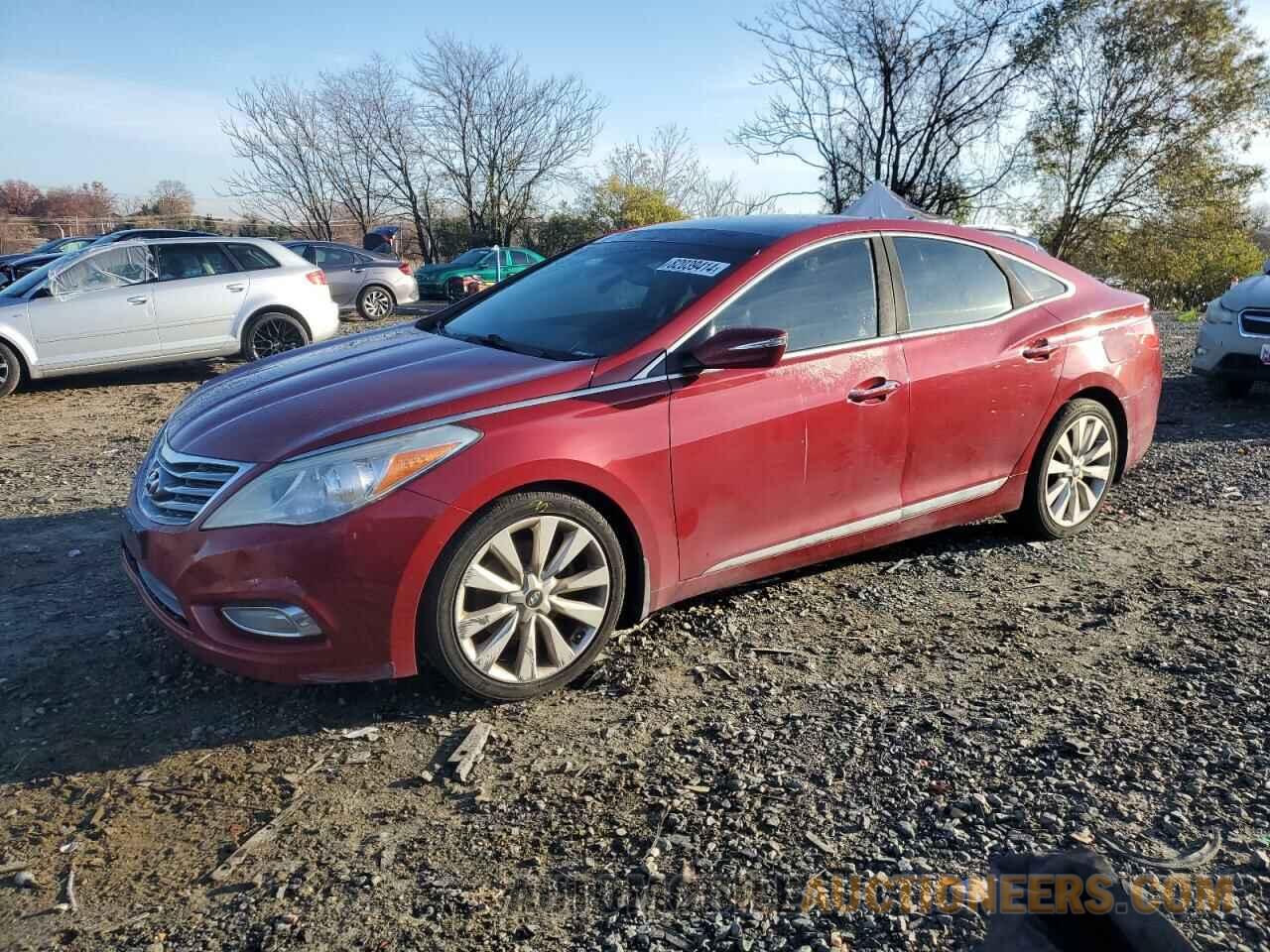 KMHFH4JG1EA400135 HYUNDAI AZERA 2014