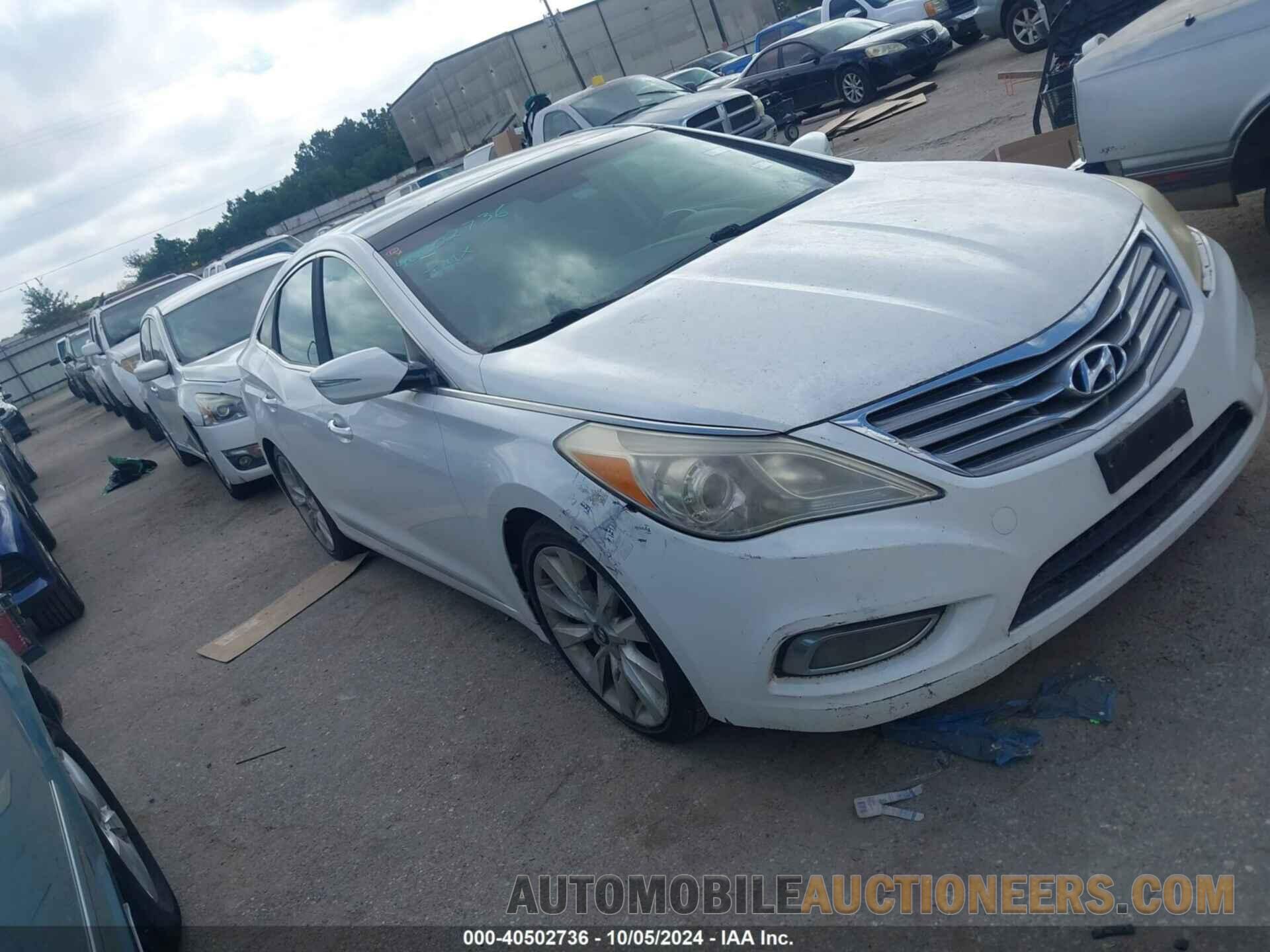 KMHFH4JG4CA157871 HYUNDAI AZERA 2012