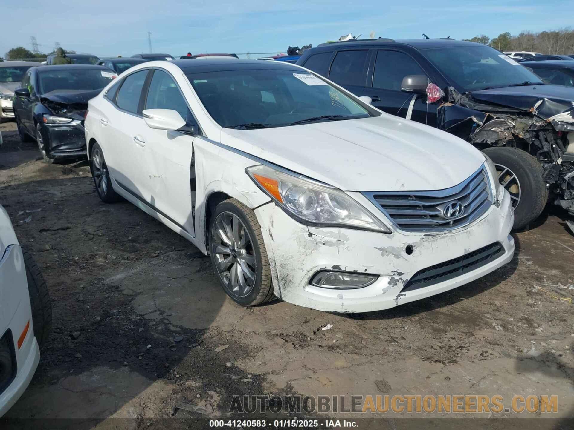 KMHFH4JGXDA225642 HYUNDAI AZERA 2013