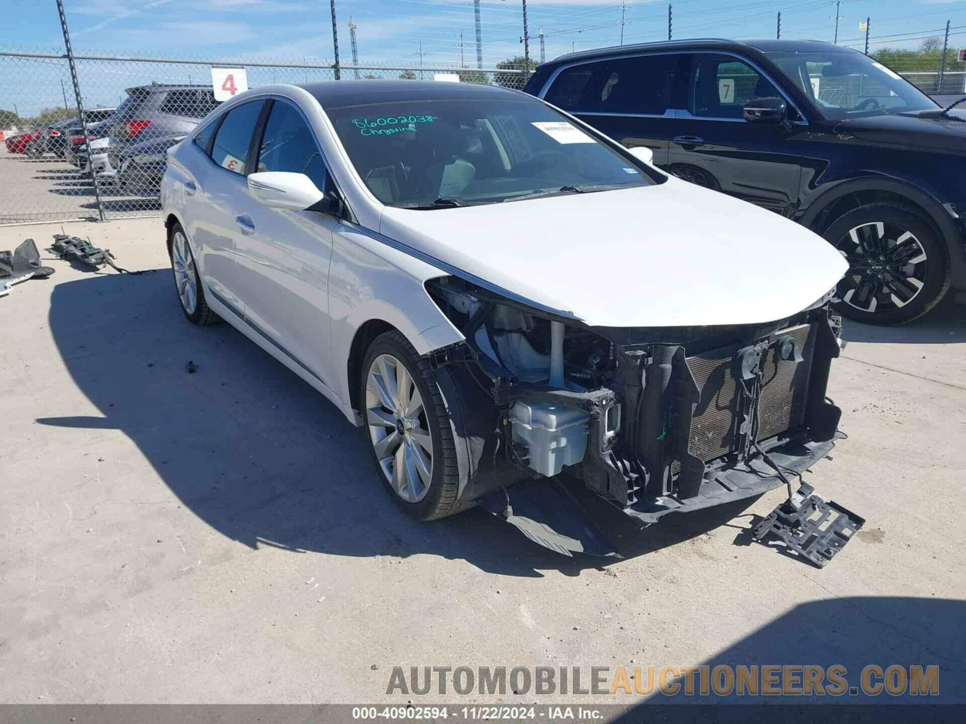 KMHFH4JGXGA507798 HYUNDAI AZERA 2016