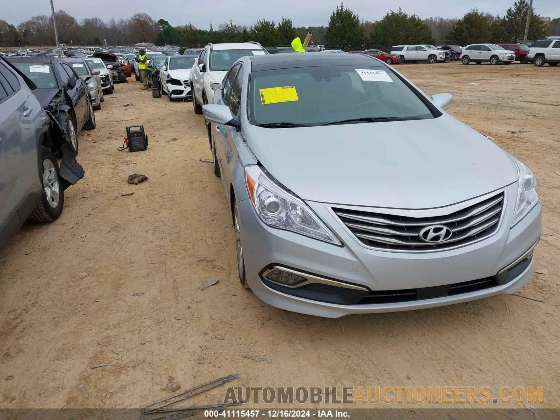 KMHFH4JGXGA559805 HYUNDAI AZERA 2016