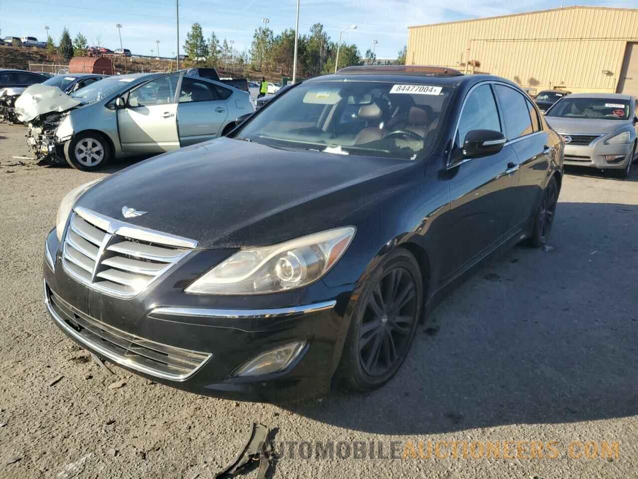 KMHGC4DD1CU160701 HYUNDAI GENESIS 2012