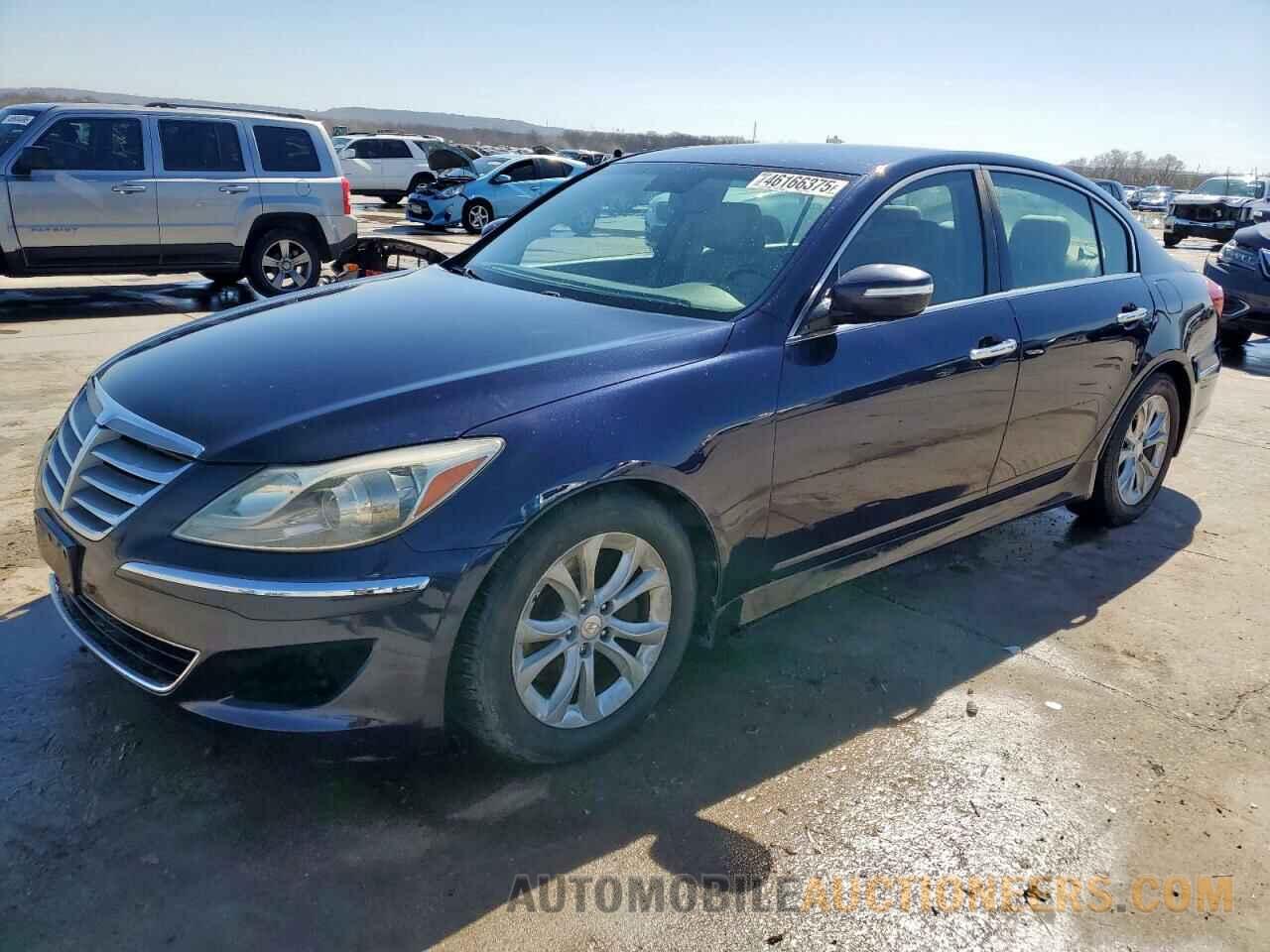 KMHGC4DD1CU169270 HYUNDAI GENESIS 2012