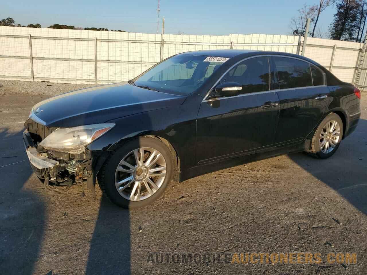 KMHGC4DD1CU171259 HYUNDAI GENESIS 2012