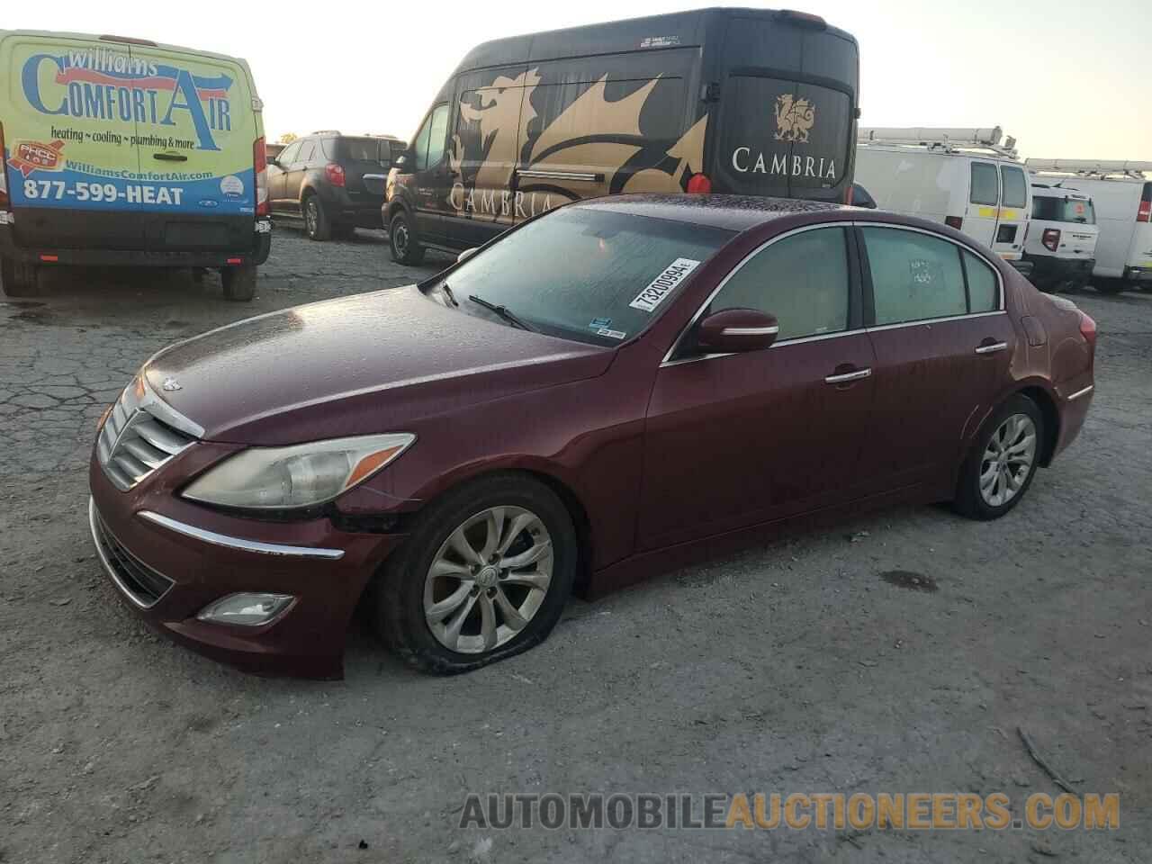 KMHGC4DD1DU240078 HYUNDAI GENESIS 2013