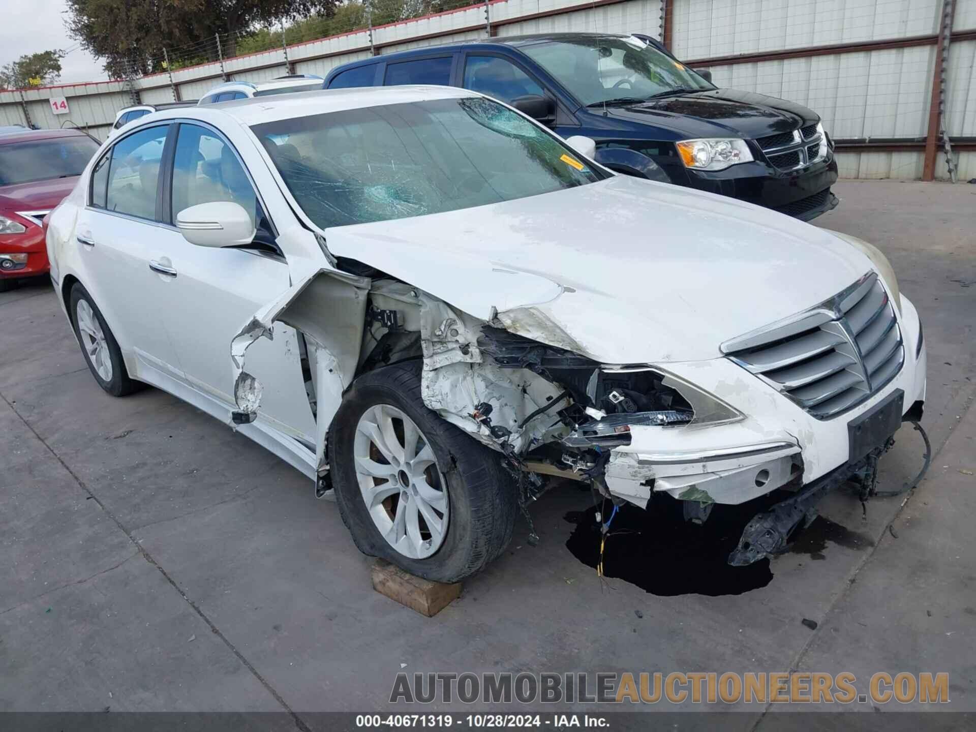 KMHGC4DD2CU179015 HYUNDAI GENESIS 2012