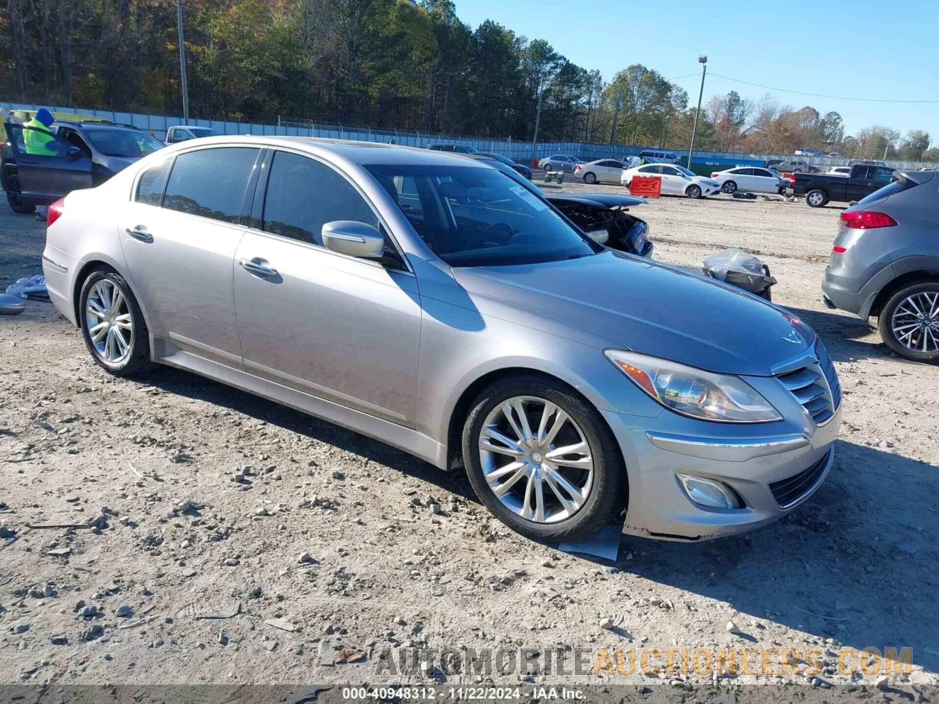 KMHGC4DD2CU183288 HYUNDAI GENESIS 2012