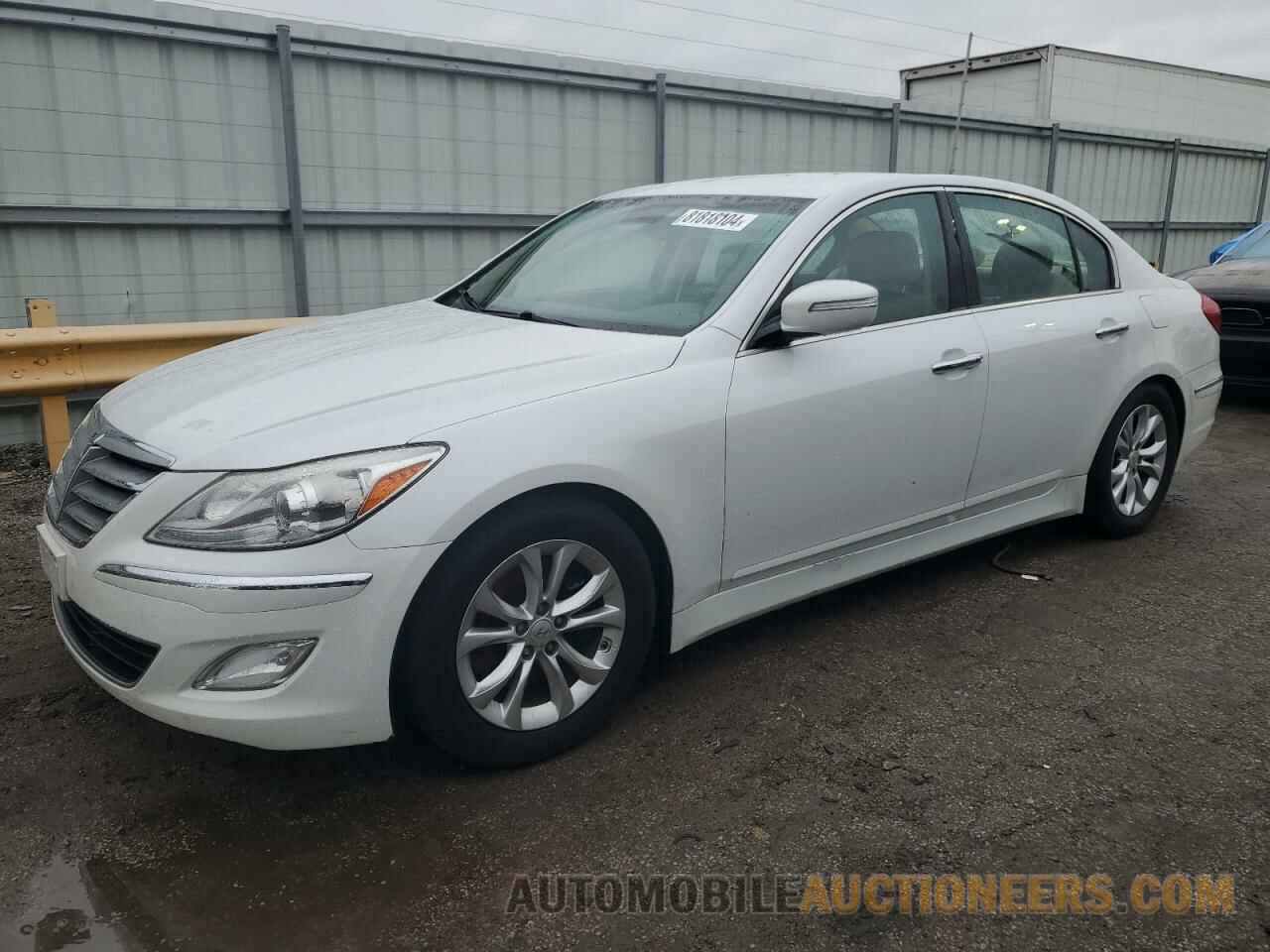 KMHGC4DD2DU235858 HYUNDAI GENESIS 2013