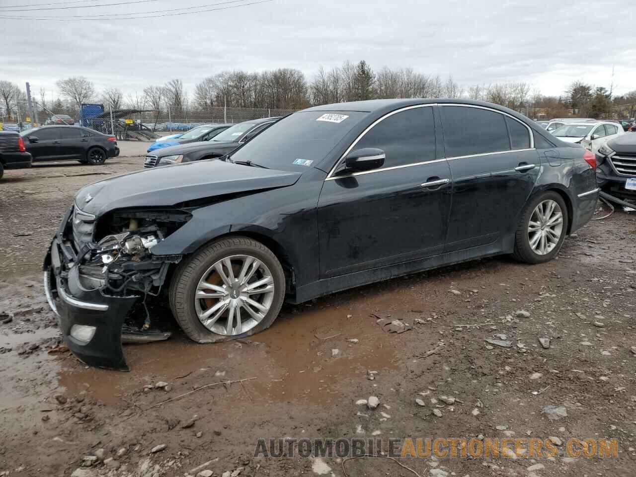 KMHGC4DD3CU171263 HYUNDAI GENESIS 2012