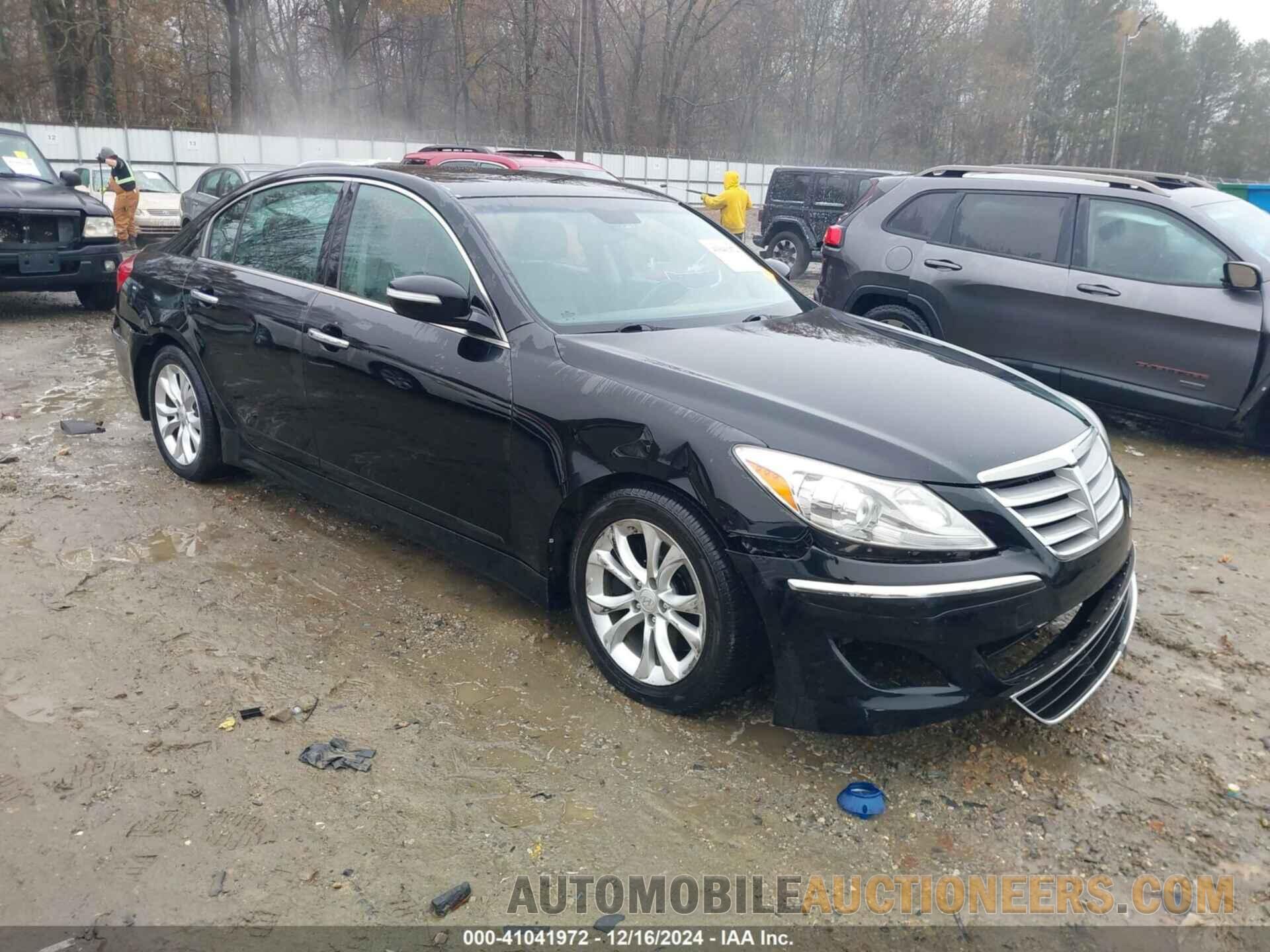 KMHGC4DD3CU188421 HYUNDAI GENESIS 2012