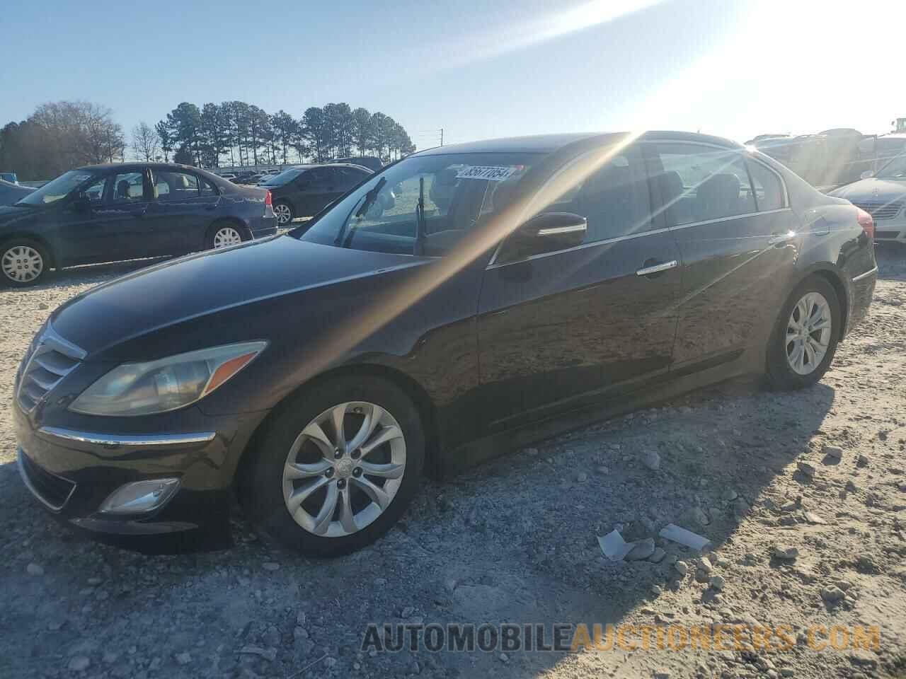 KMHGC4DD4CU167478 HYUNDAI GENESIS 2012